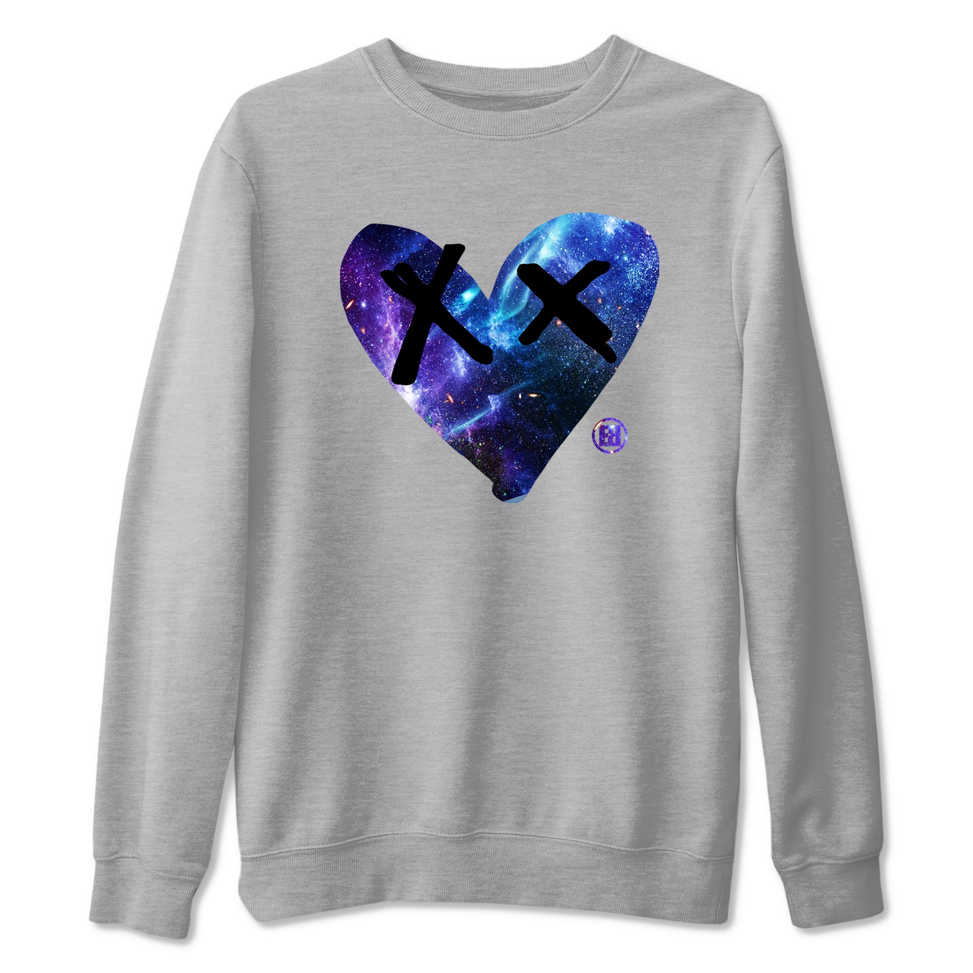 Camo Heart snkmatch Tees - Air Foamposite One Galaxy