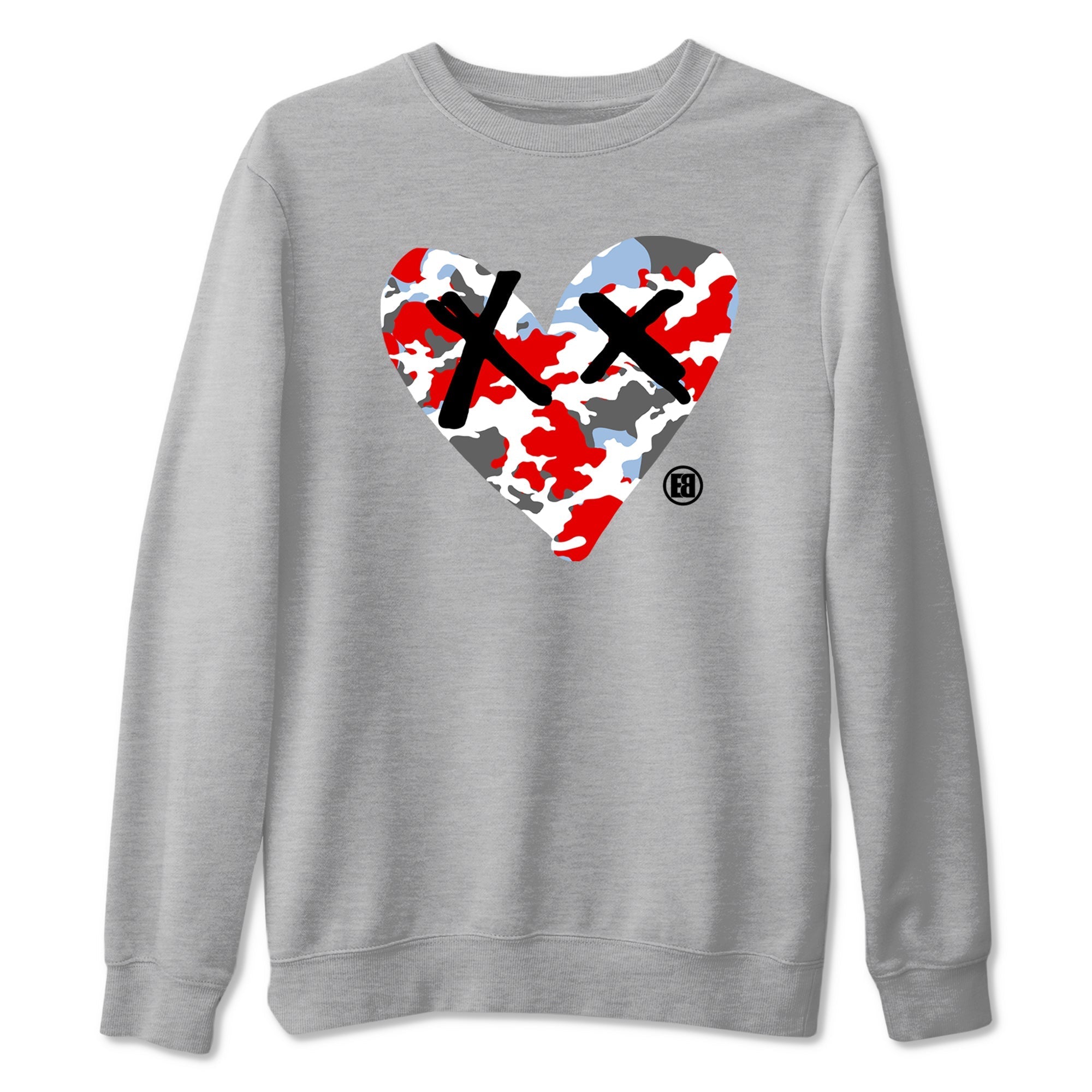 Camo Heart snkmatch Tees - Air Jordan 5 Reimagined