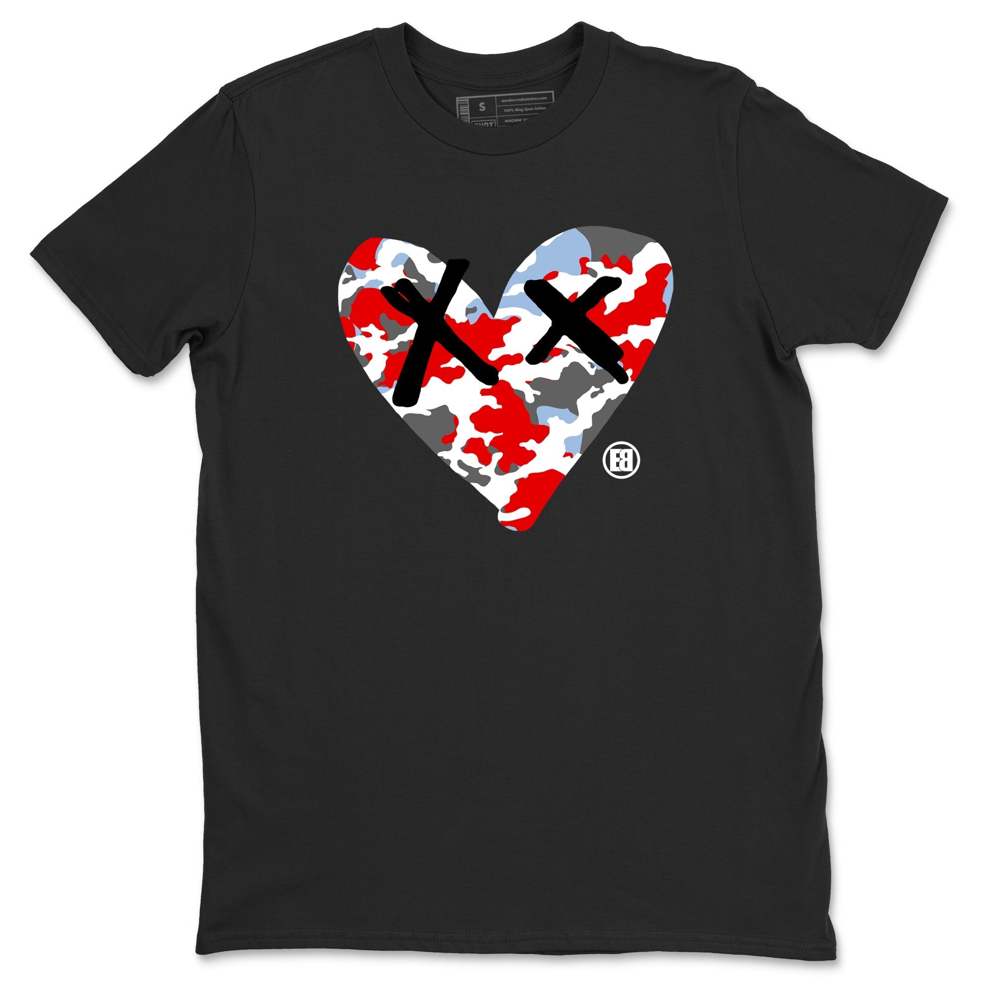 Camo Heart snkmatch Tees - Air Jordan 5 Reimagined