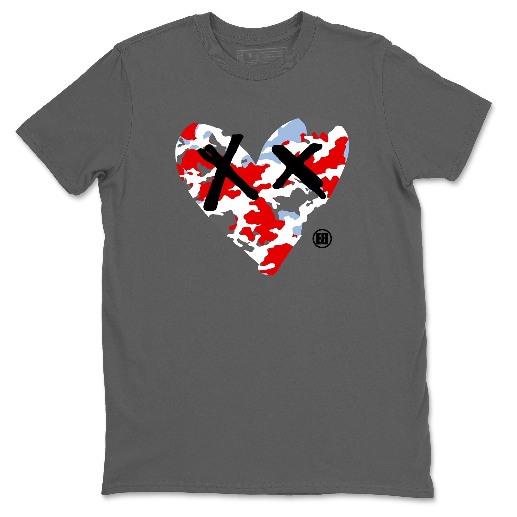 Camo Heart snkmatch Tees - Air Jordan 5 Reimagined