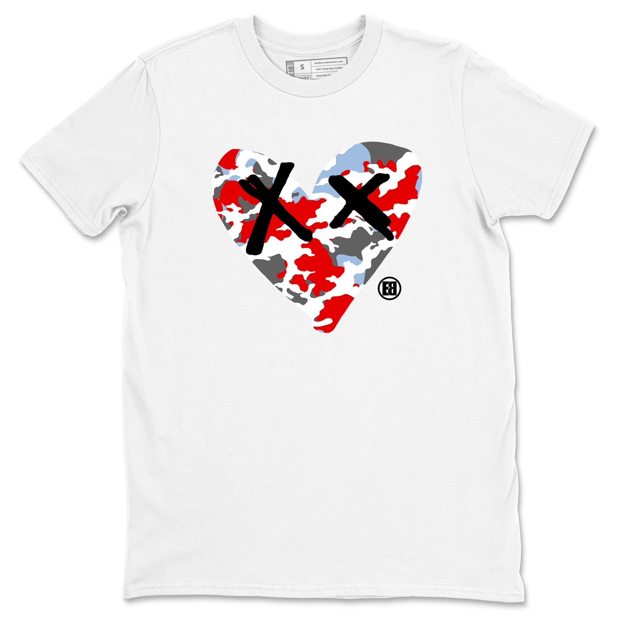 Camo Heart snkmatch Tees - Air Jordan 5 Reimagined