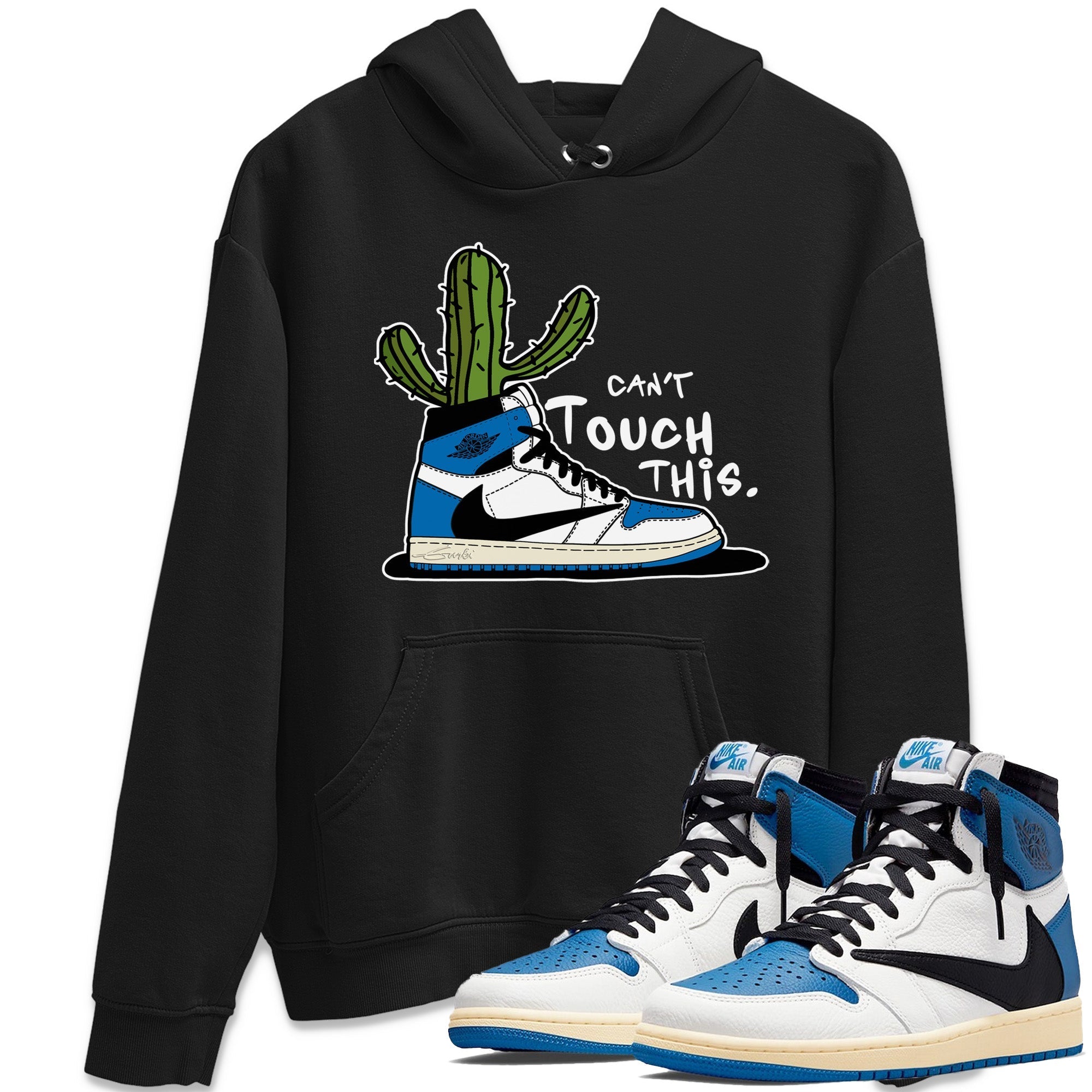 Can't Touch This Unisex Tops - Air Jordan 1 Travis Scott Fragment