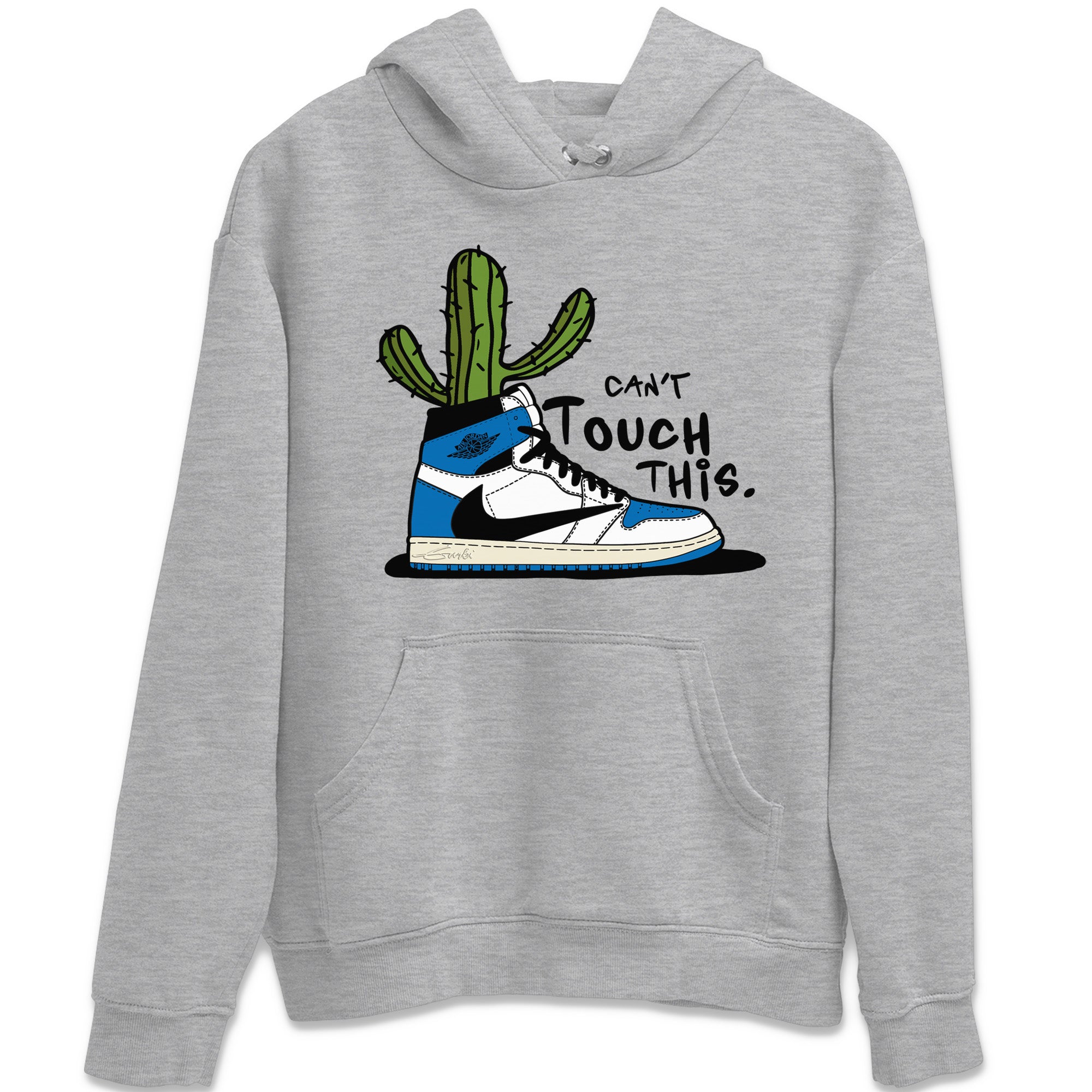 Can't Touch This Unisex Tops - Air Jordan 1 Travis Scott Fragment