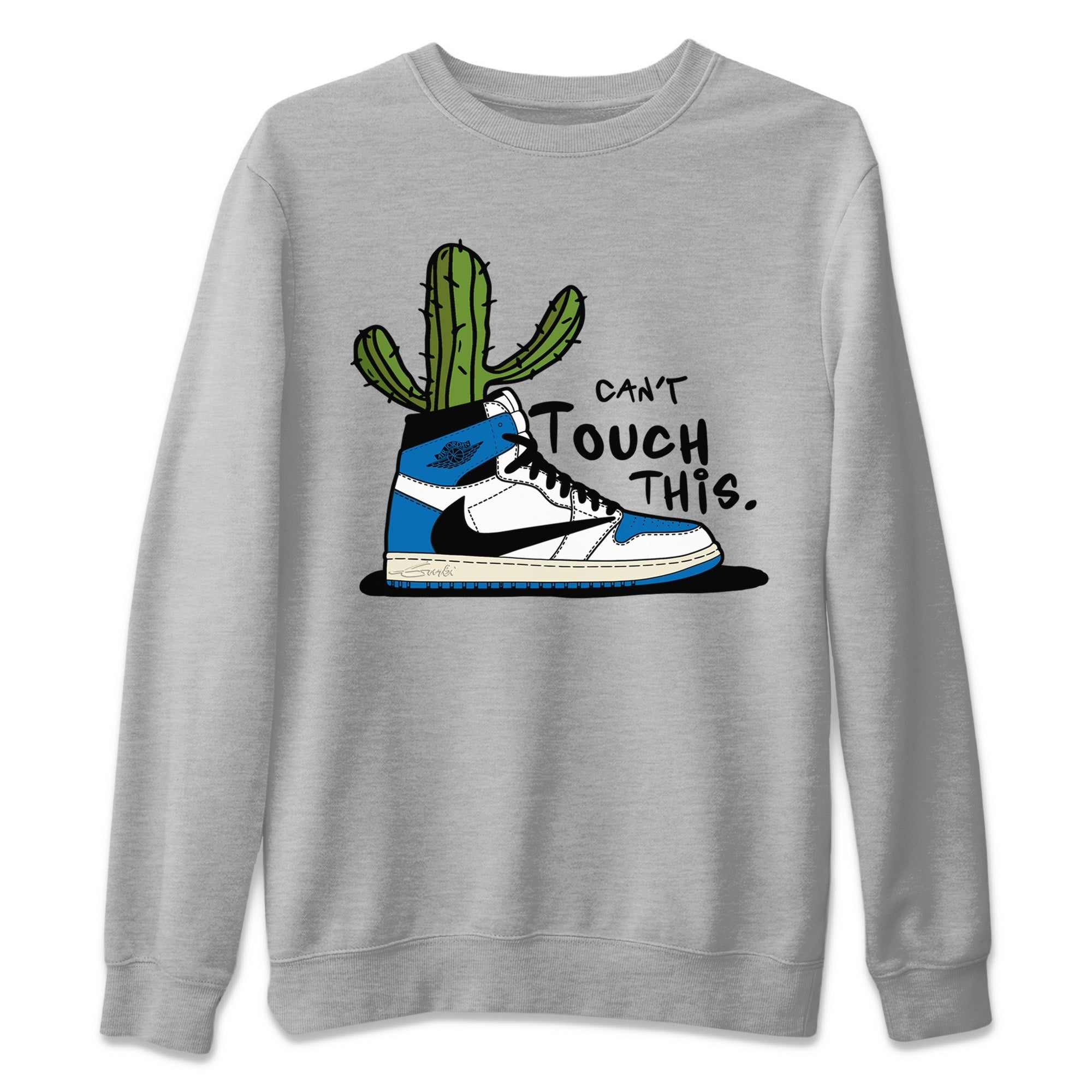 Can't Touch This Unisex Tops - Air Jordan 1 Travis Scott Fragment