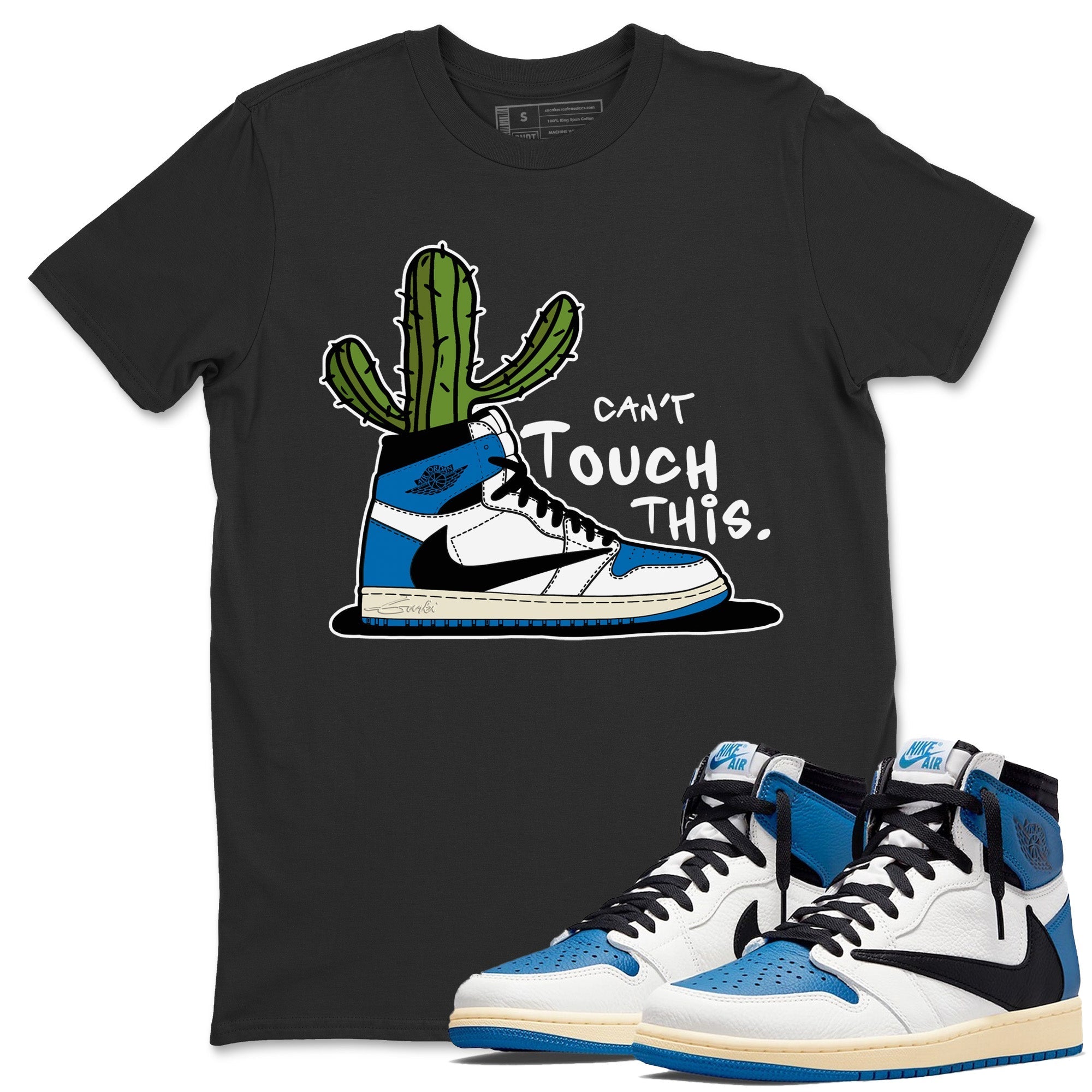 Can't Touch This Unisex Tops - Air Jordan 1 Travis Scott Fragment