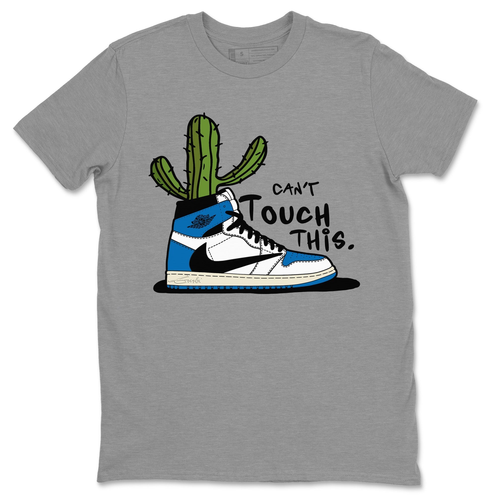 Can't Touch This Unisex Tops - Air Jordan 1 Travis Scott Fragment