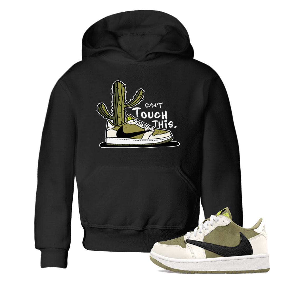 Can't Touch This snkmatch Tee Kids - Air Jordan 1 Travis Scott Golf