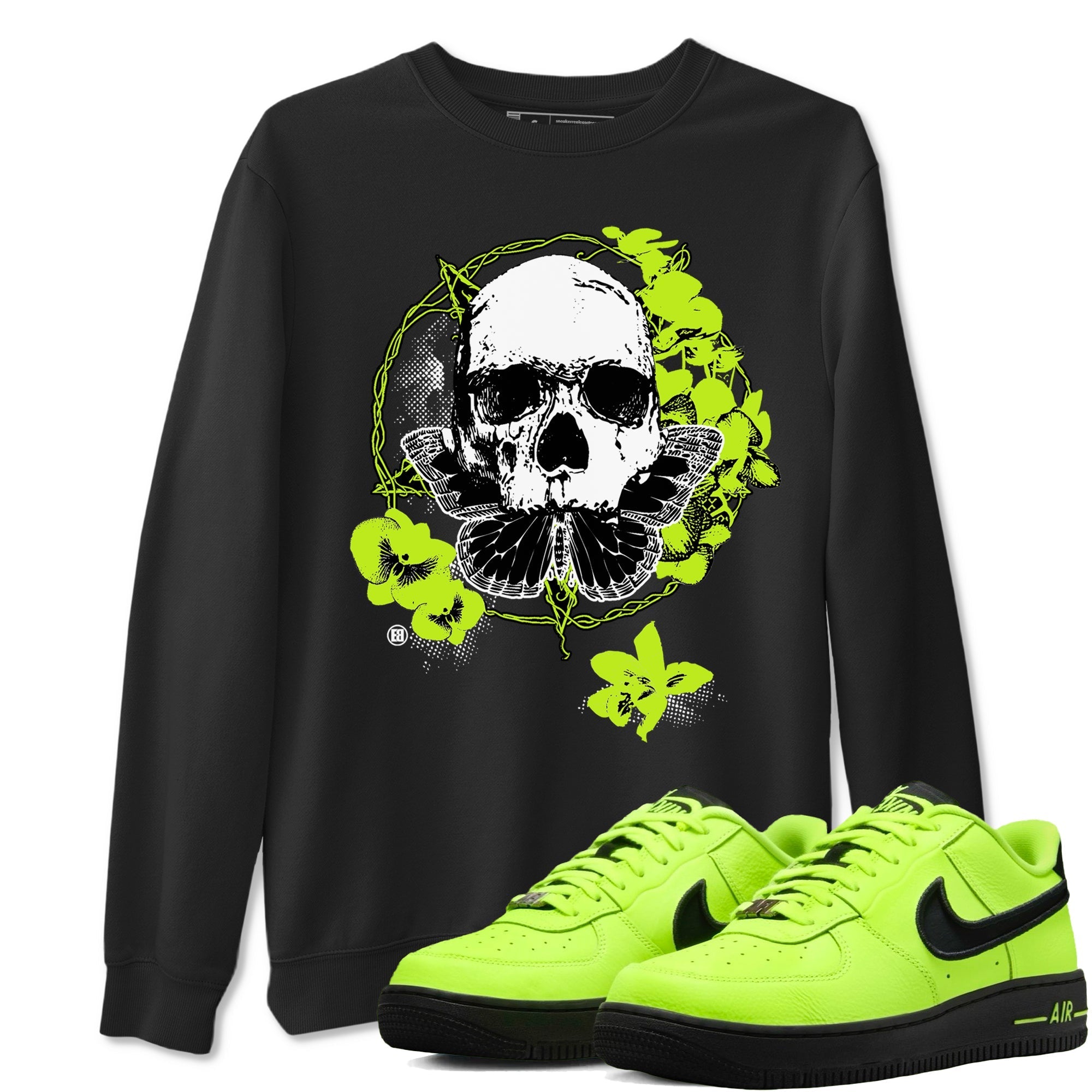 Carpe Diem Skull snkmatch Tees - Air Force 1 Volt