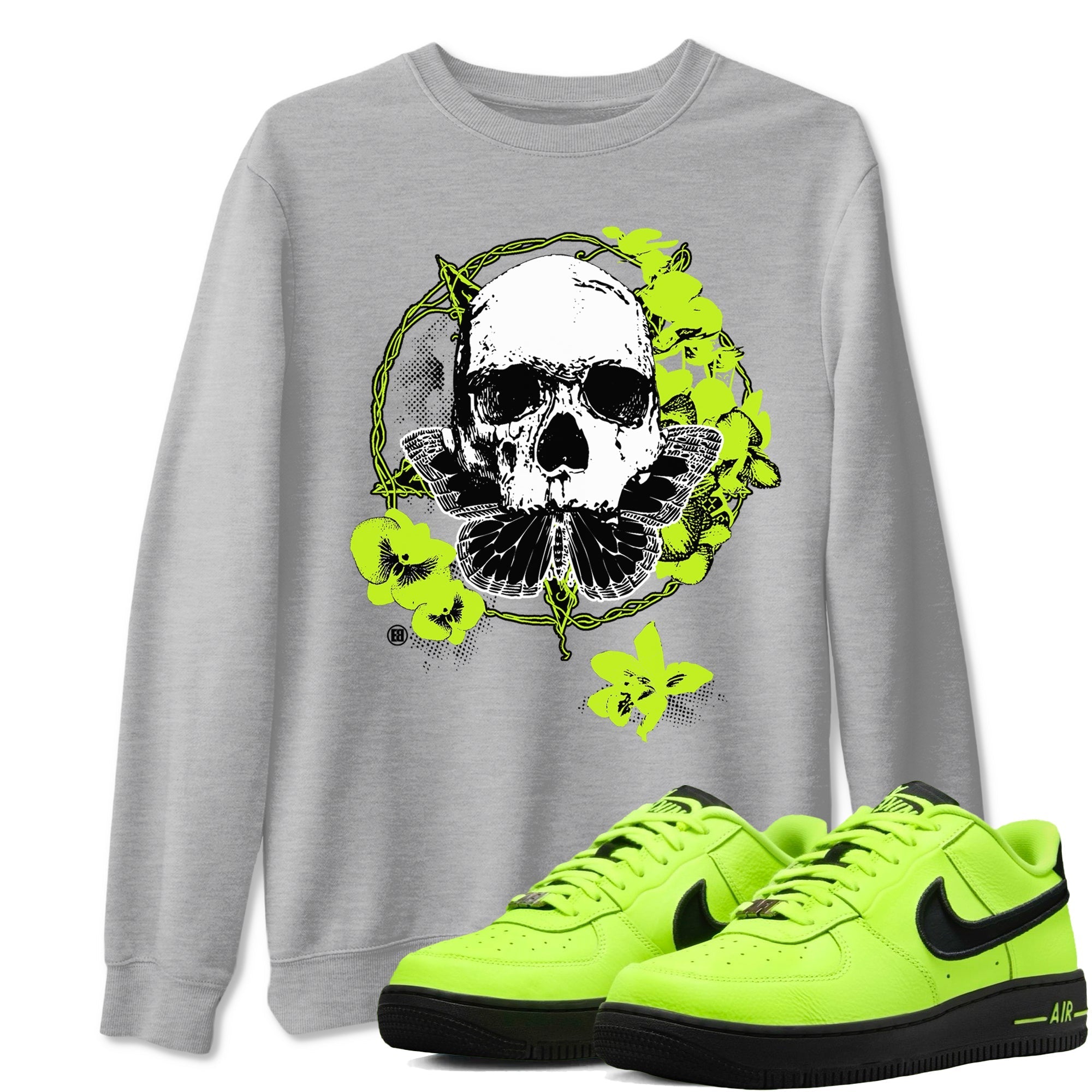 Carpe Diem Skull snkmatch Tees - Air Force 1 Volt