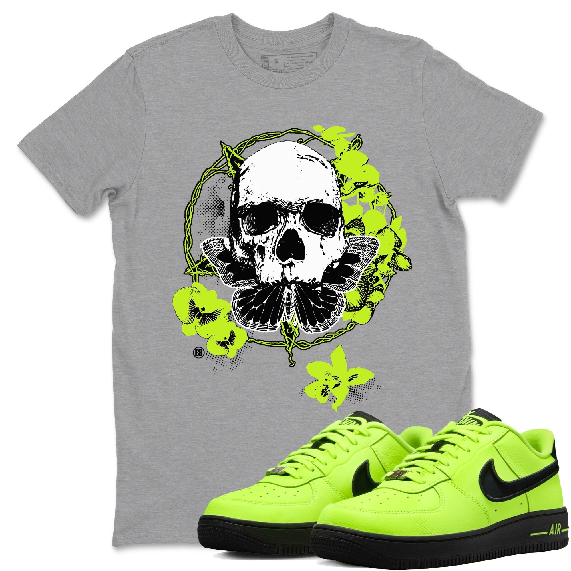Carpe Diem Skull snkmatch Tees - Air Force 1 Volt
