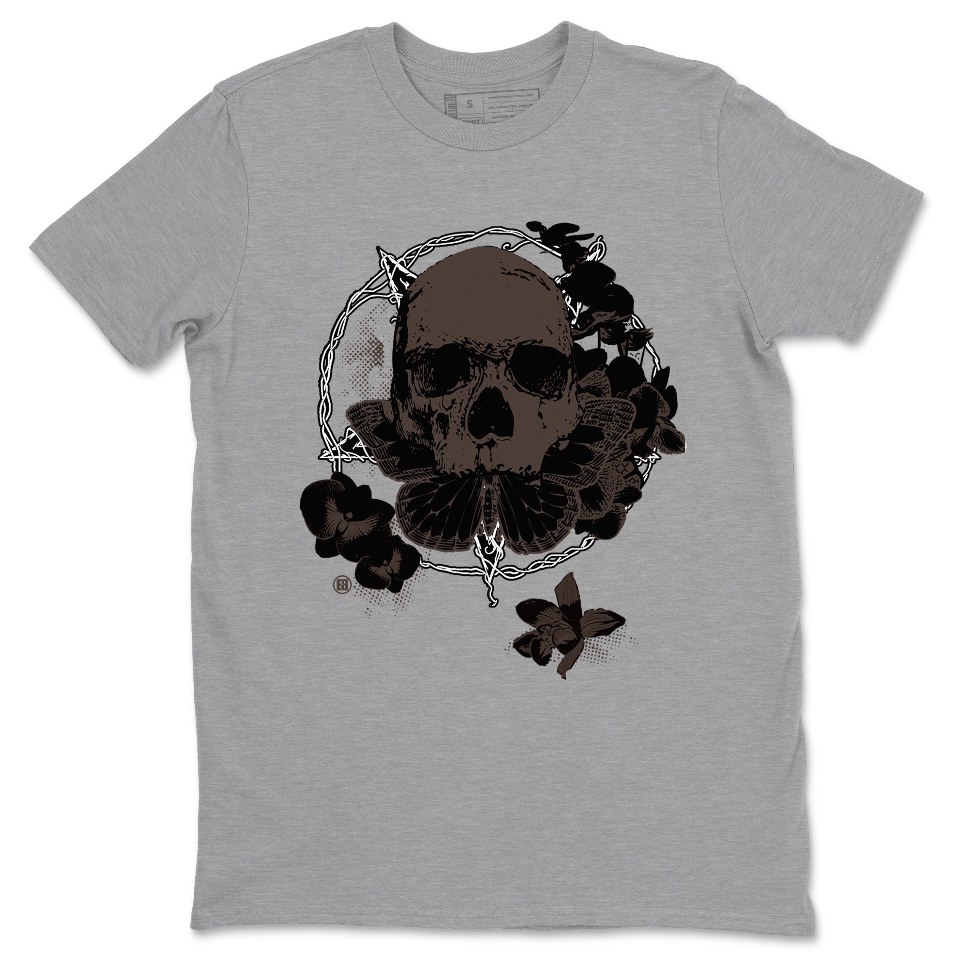 Carpe Diem Skull snkmatch Tees - Air Jordan 1 Travis Scott Velvet Brown