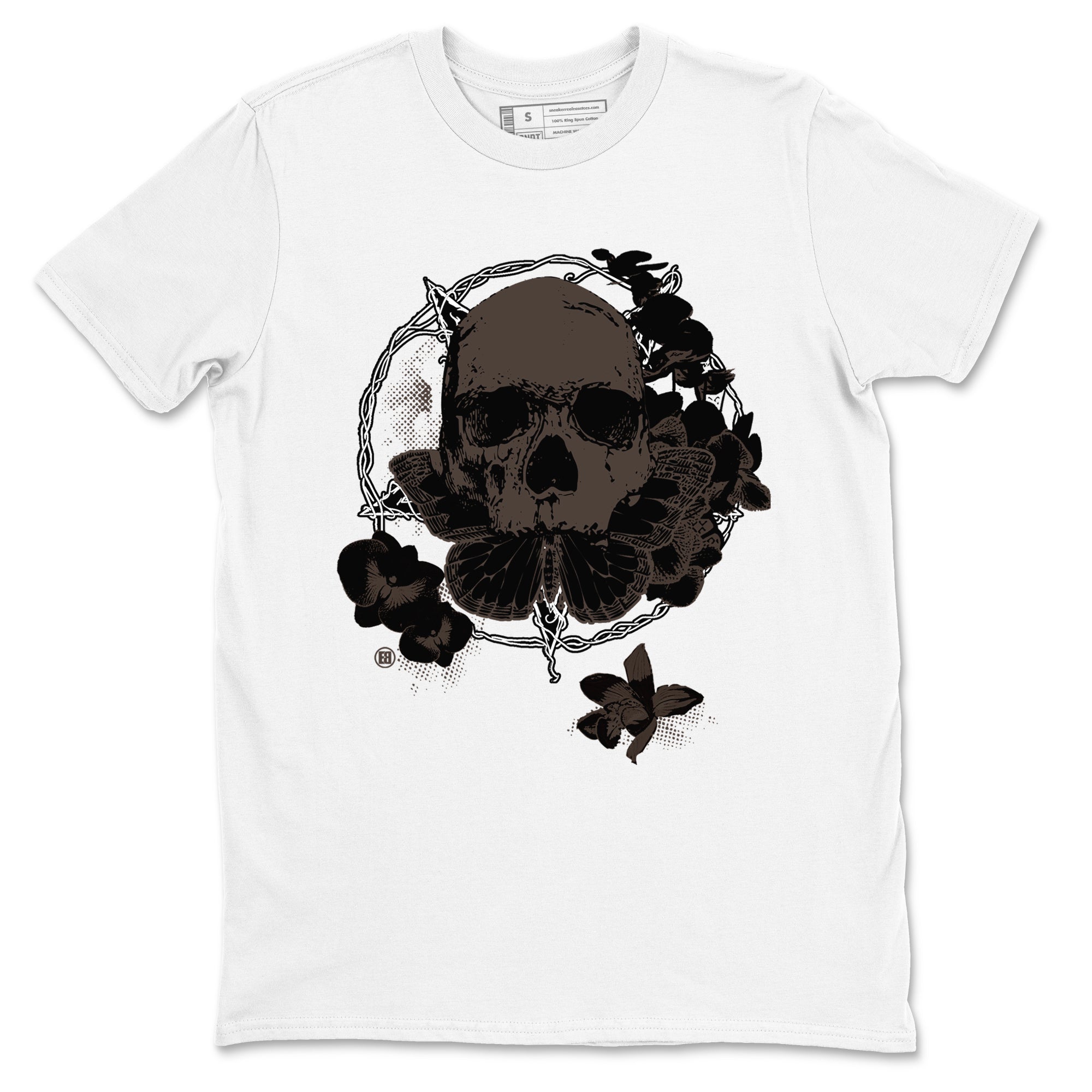 Carpe Diem Skull snkmatch Tees - Air Jordan 1 Travis Scott Velvet Brown