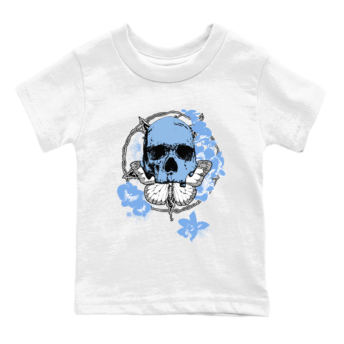Carpe Diem Skull snkmatch Tees Kids - Air Jordan 11 Legend Blue