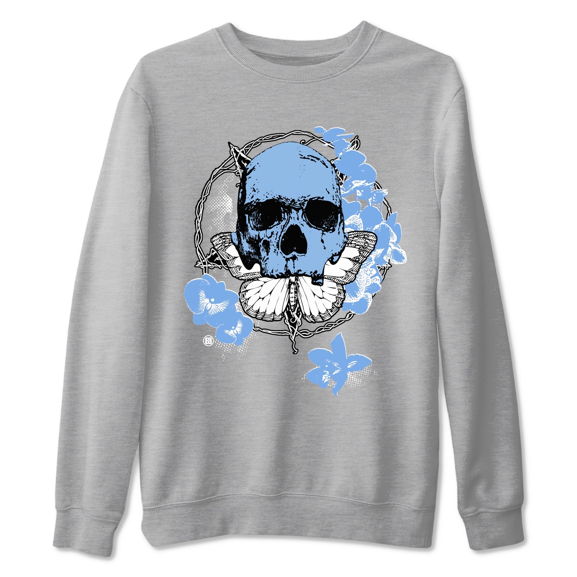 Carpe Diem Skull snkmatch Tees - Air Jordan 11 Legend Blue