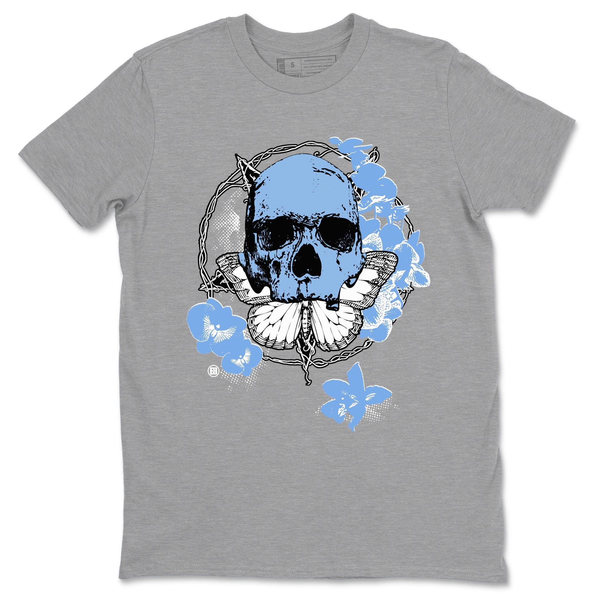 Carpe Diem Skull snkmatch Tees - Air Jordan 11 Legend Blue
