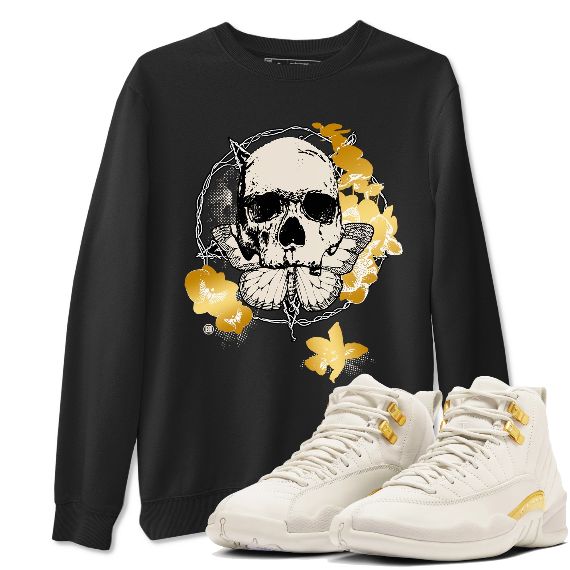 Carpe Diem Skull snkmatch Tees - Air Jordan 12 Phantom