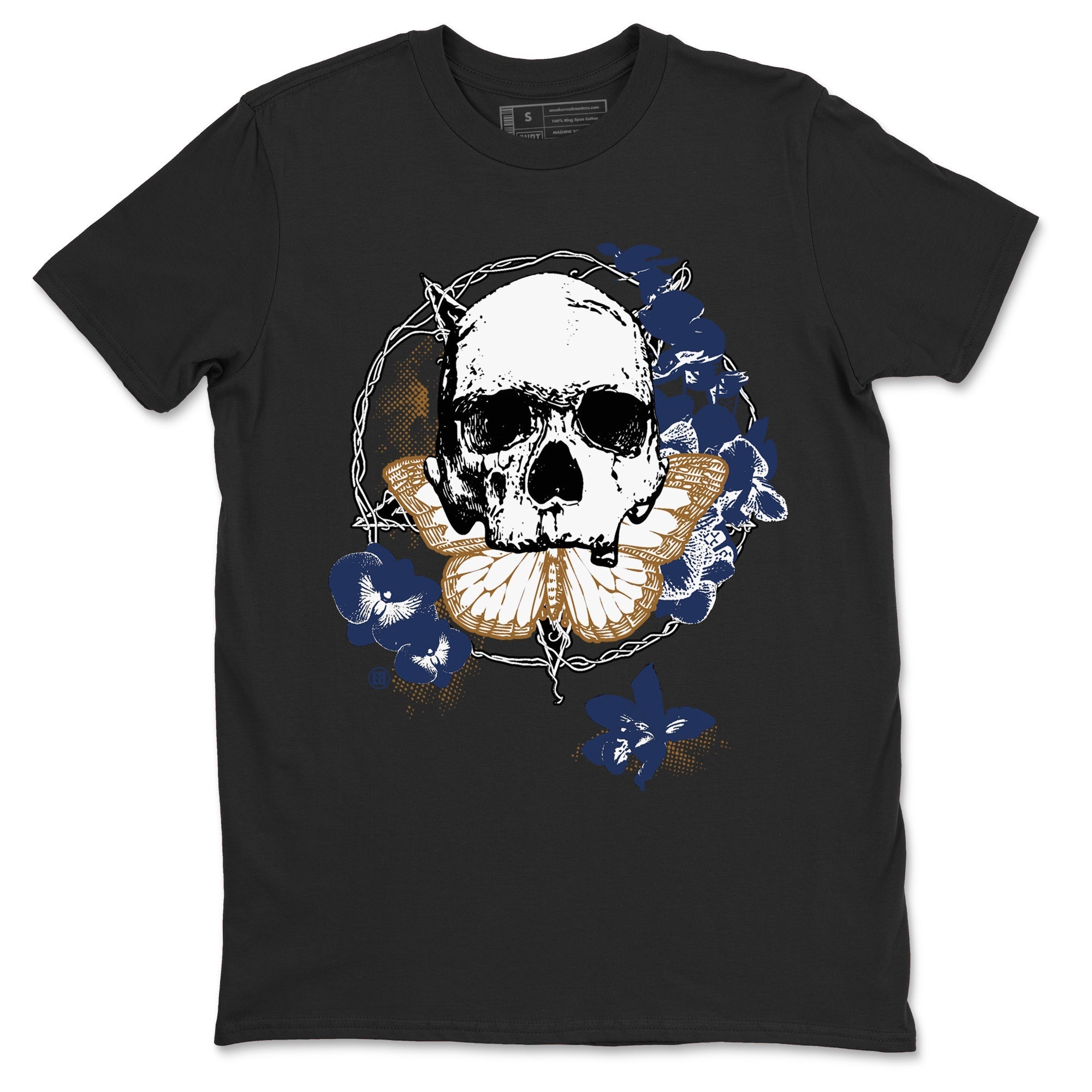 Carpe Diem Skull snkmatch Tees - Air Jordan 13 Midnight Navy