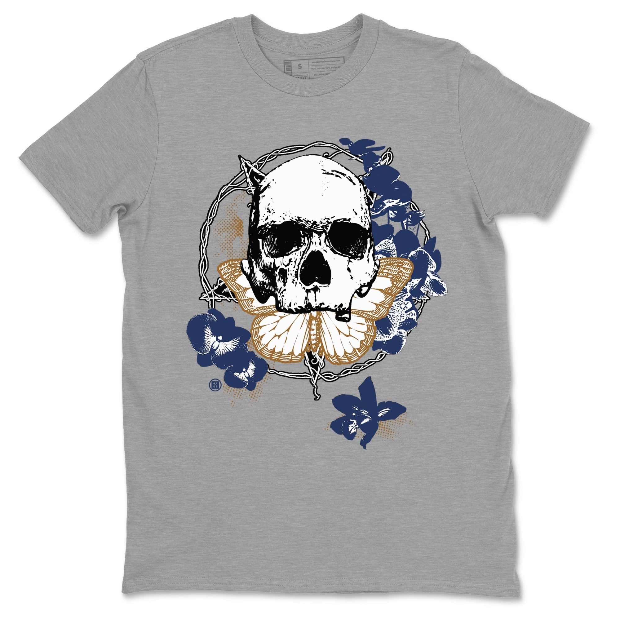 Carpe Diem Skull snkmatch Tees - Air Jordan 13 Midnight Navy