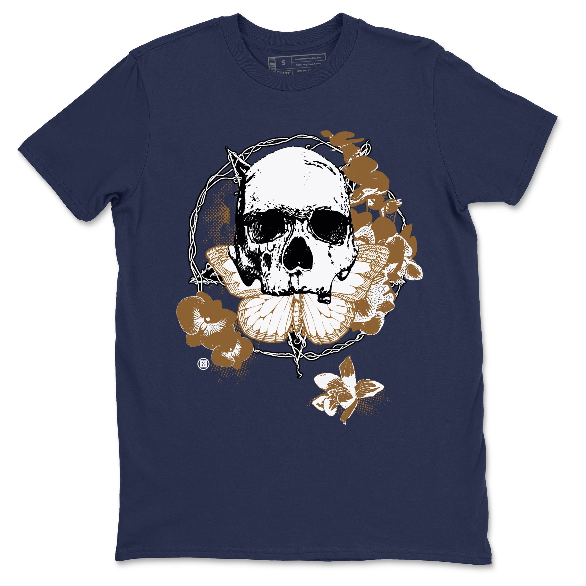 Carpe Diem Skull snkmatch Tees - Air Jordan 13 Midnight Navy