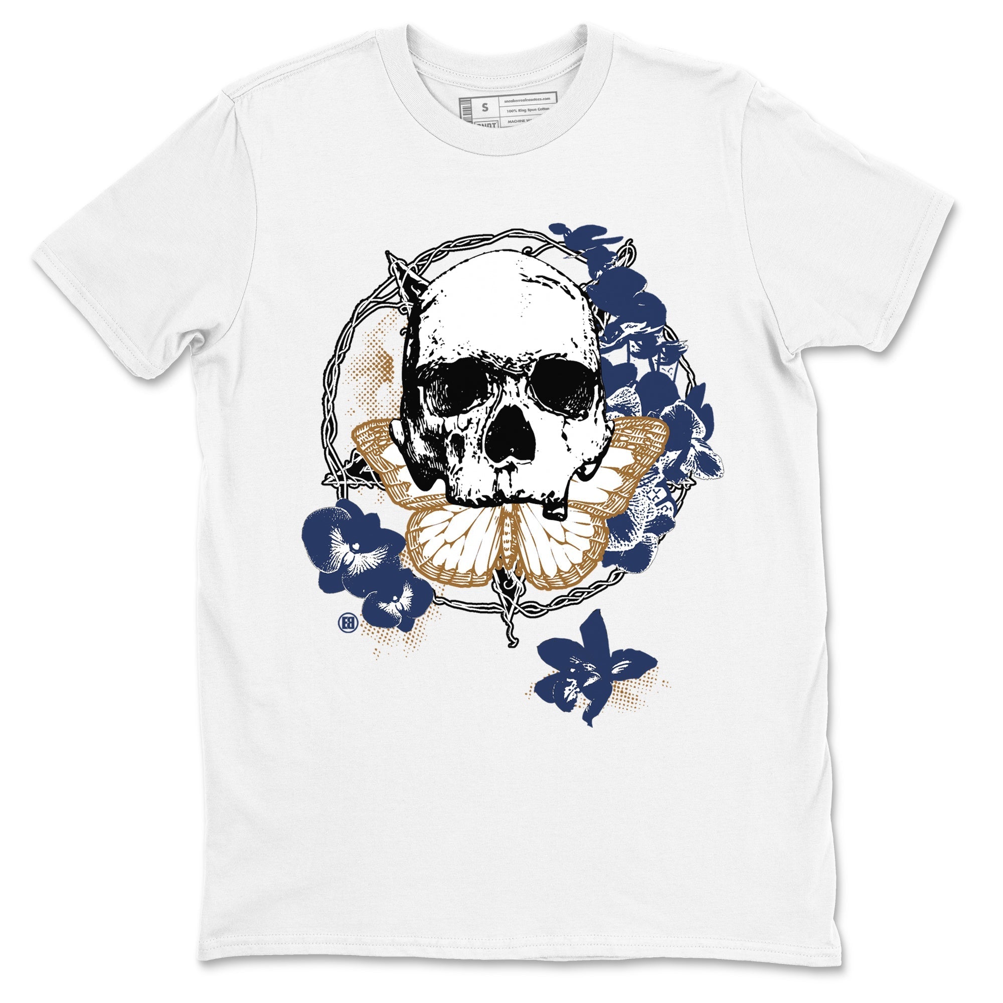 Carpe Diem Skull snkmatch Tees - Air Jordan 13 Midnight Navy
