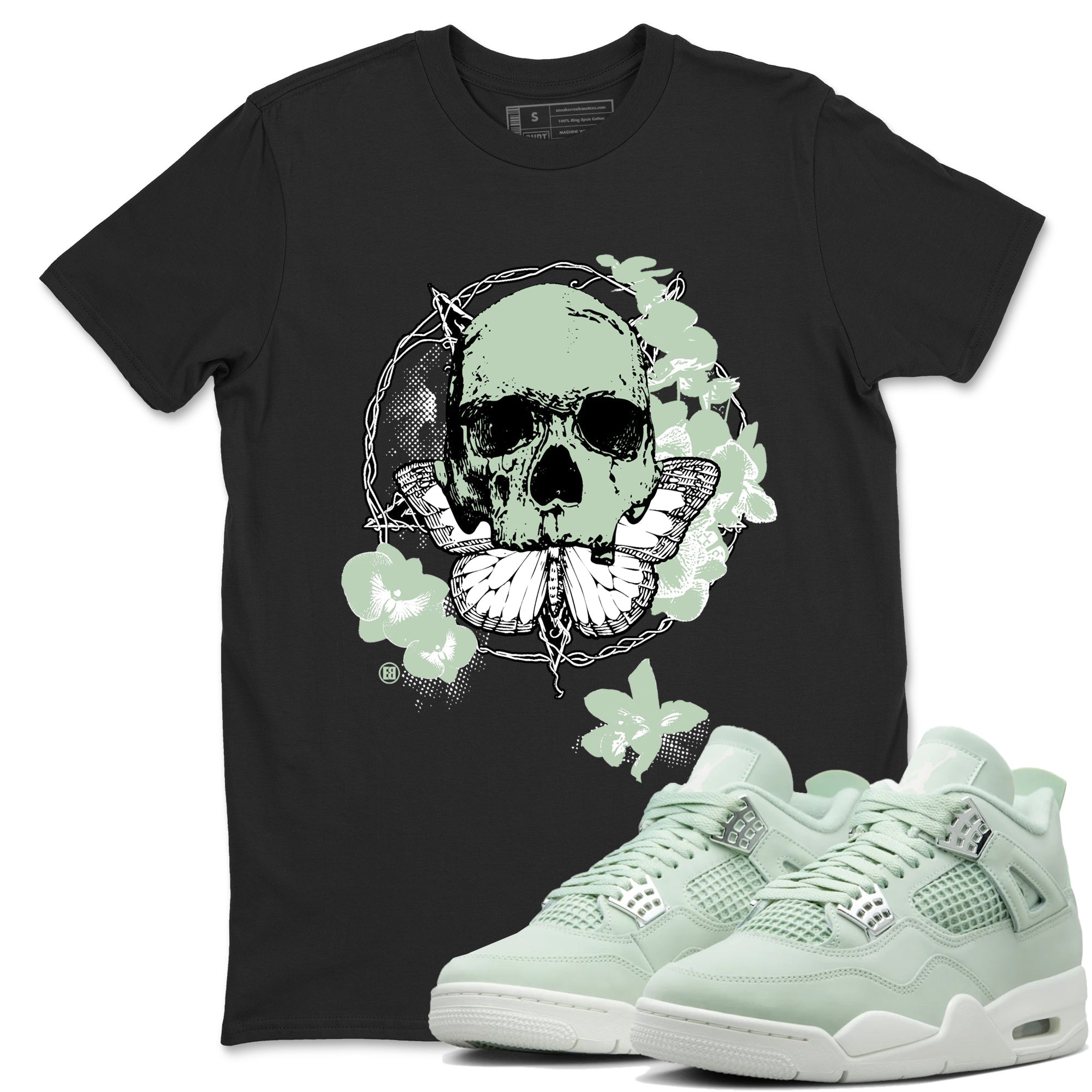 Carpe Diem Skull snkmatch Tees - Air Jordan 4 Abundance