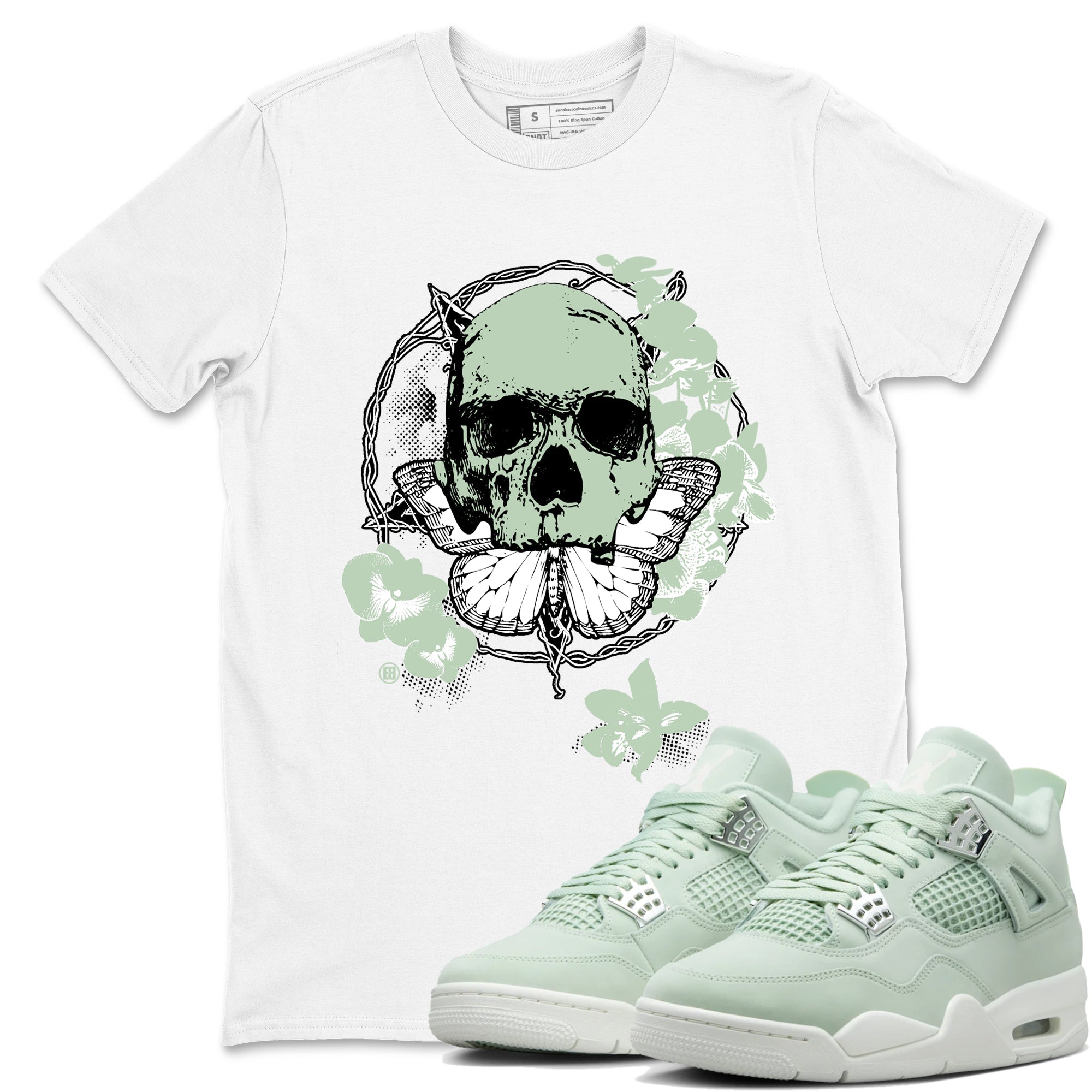 Carpe Diem Skull snkmatch Tees - Air Jordan 4 Abundance