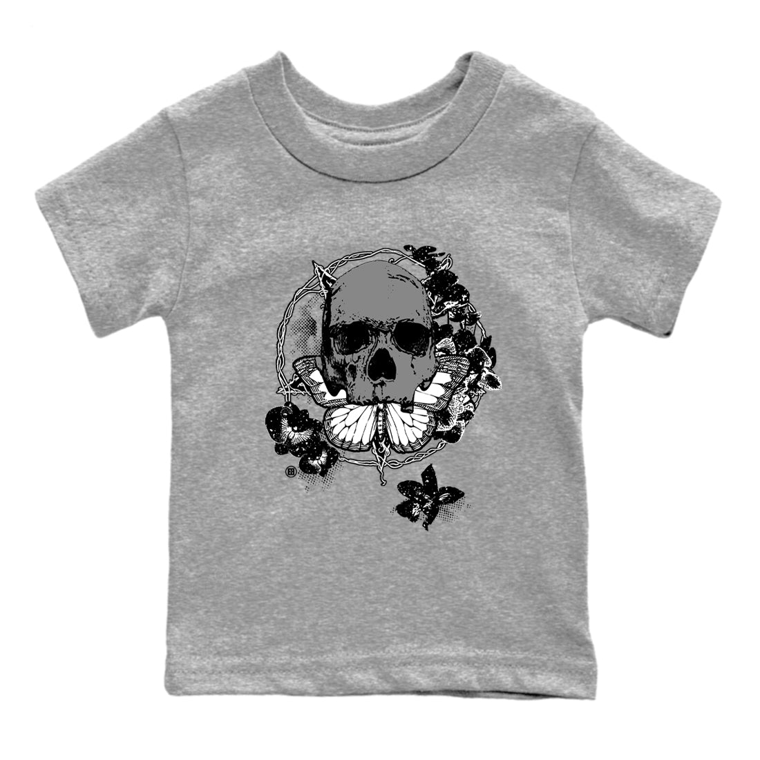 Carpe Diem Skull snkmatch Tees Kids - Air Jordan 4 Fear