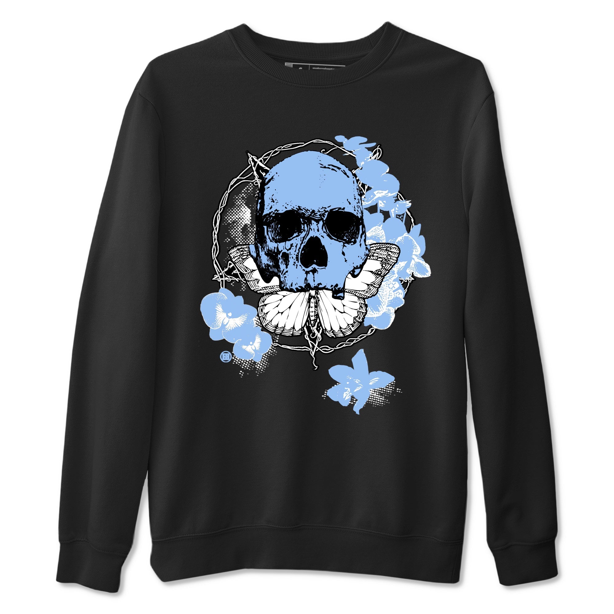 Carpe Diem Skull snkmatch Tees - Air Jordan 4 Forget Me Not