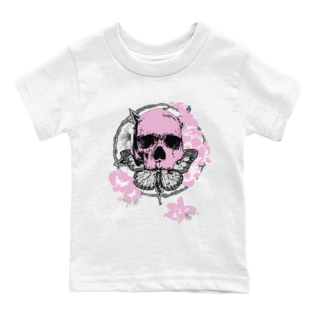 Carpe Diem Skull snkmatch Tees Kids - Air Jordan 4 Orchid