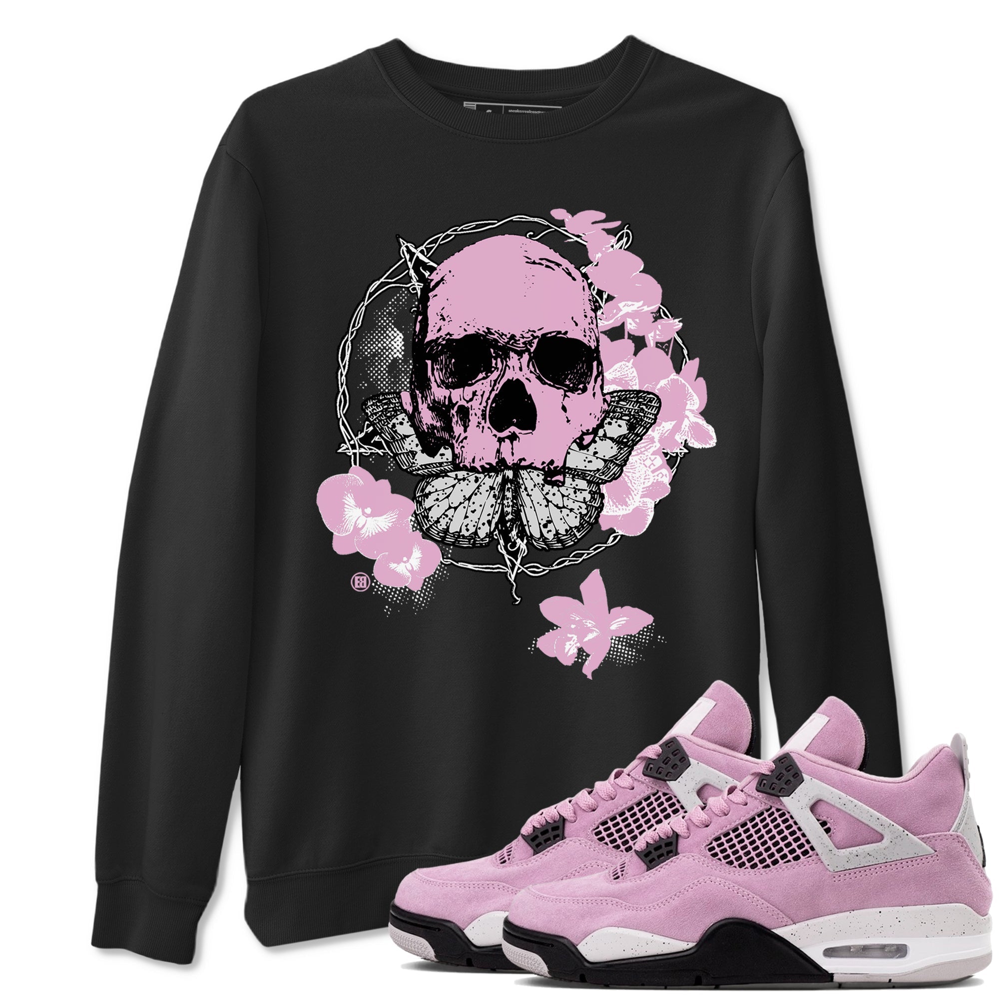 Carpe Diem Skull snkmatch Tees - Air Jordan 4 Orchid