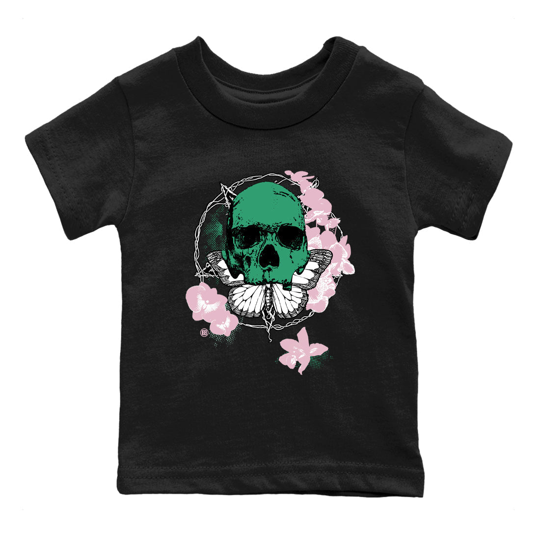Carpe Diem Skull snkmatch Tees Kids - Dunk Medium Soft Pink Malachite
