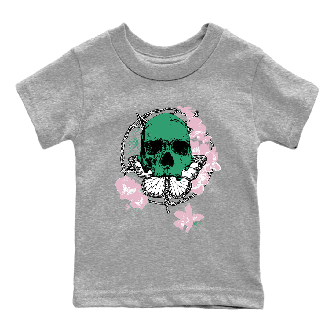 Carpe Diem Skull snkmatch Tees Kids - Dunk Medium Soft Pink Malachite