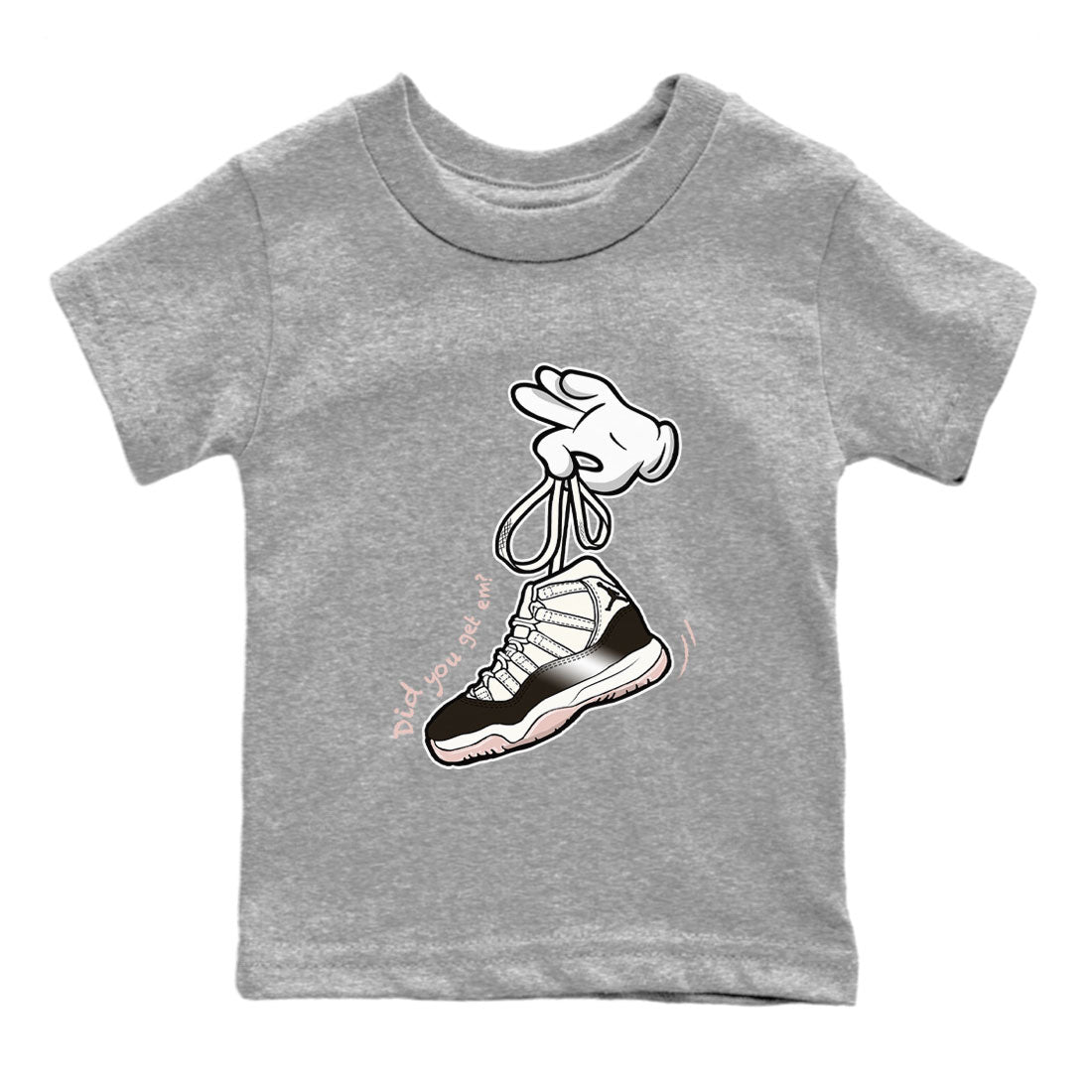 Cartoon Hands snkmatch Tee Kids - Air Jordan 11 Neapolitan