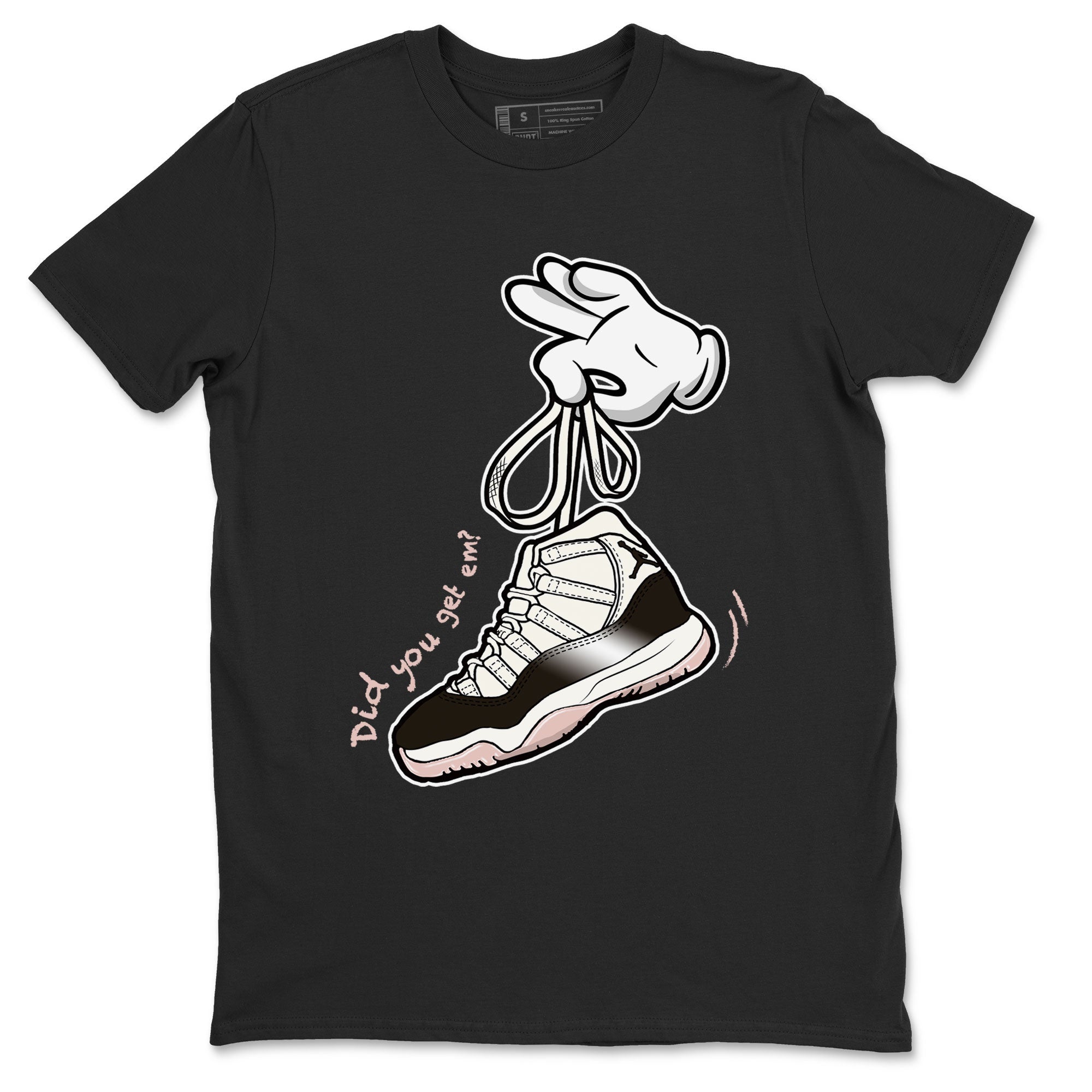 Cartoon Hands snkmatch Tee - Air Jordan 11 Neapolitan