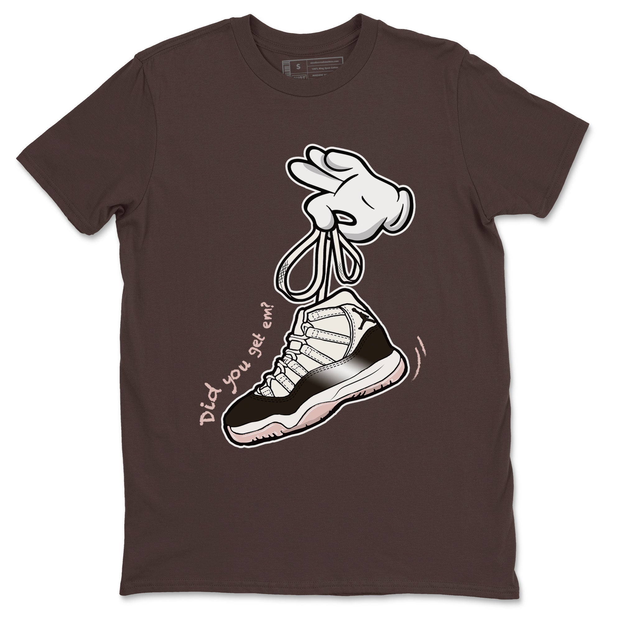 Cartoon Hands snkmatch Tee - Air Jordan 11 Neapolitan