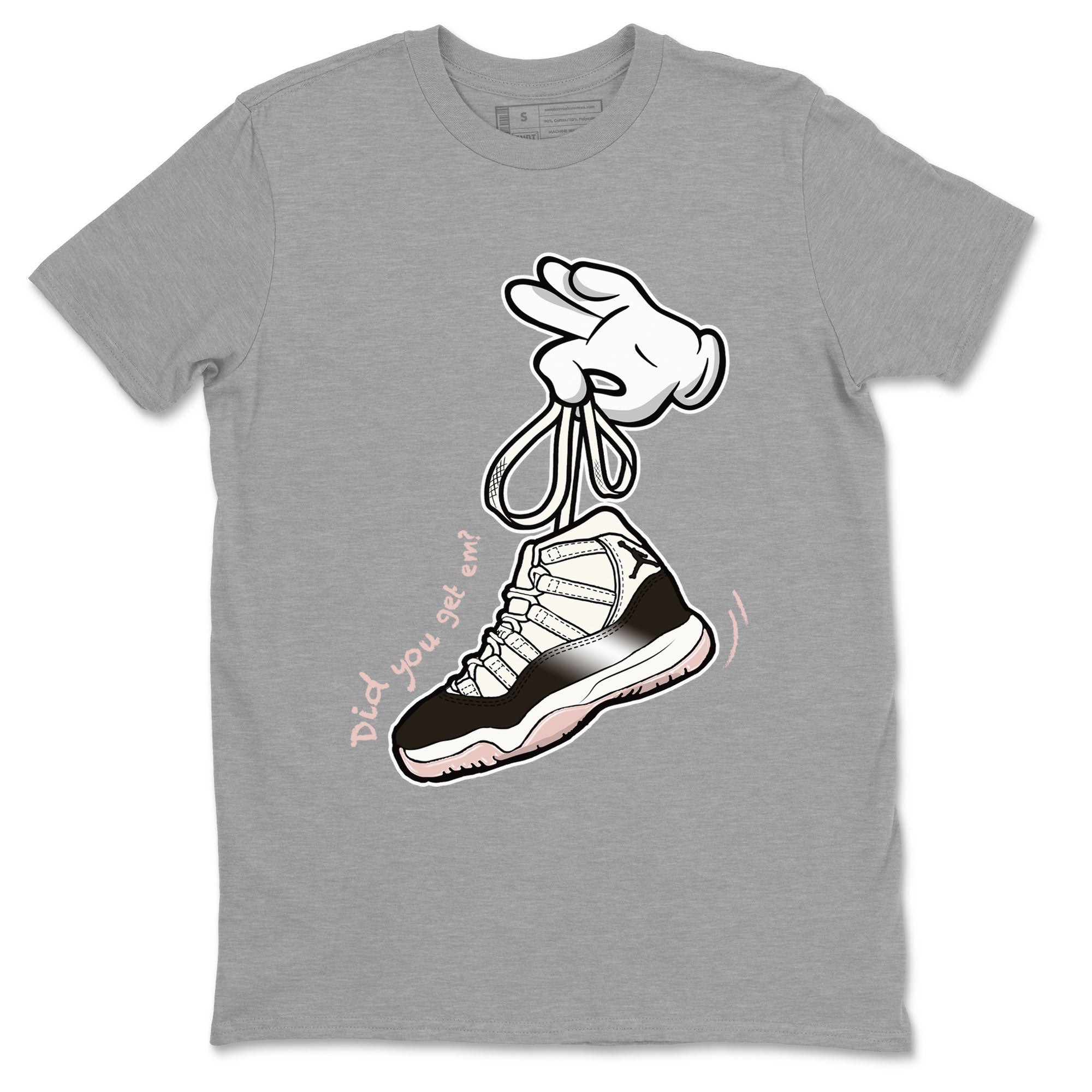 Cartoon Hands snkmatch Tee - Air Jordan 11 Neapolitan