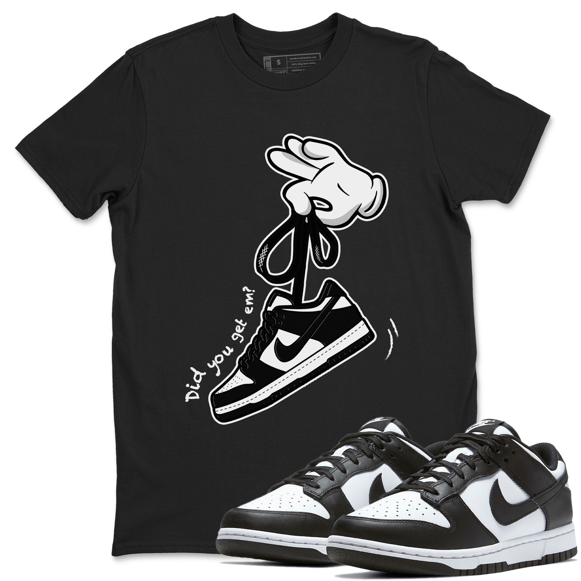 Cartoon Hands snkmatch Tee - Dunk Panda