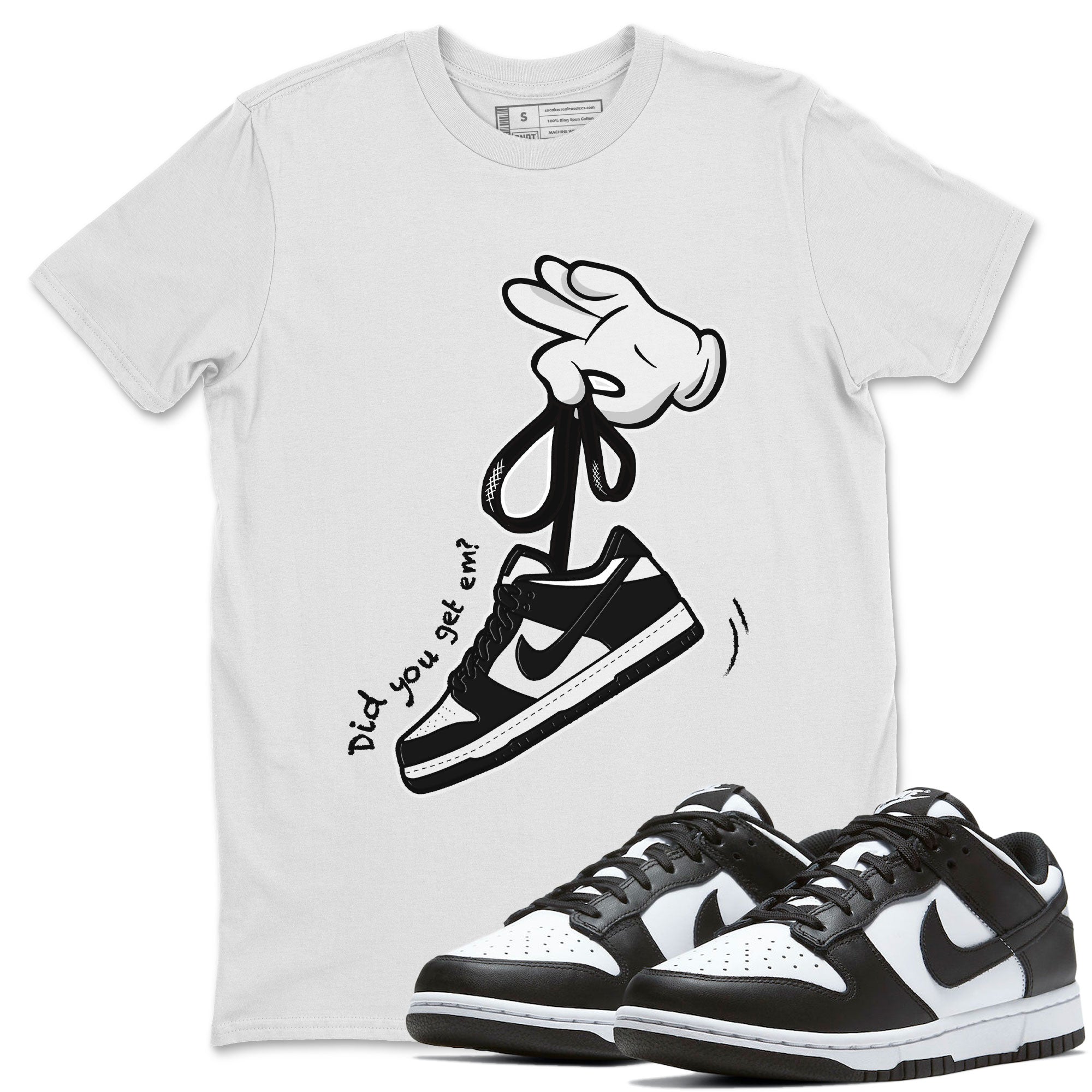 Cartoon Hands snkmatch Tee - Dunk Panda