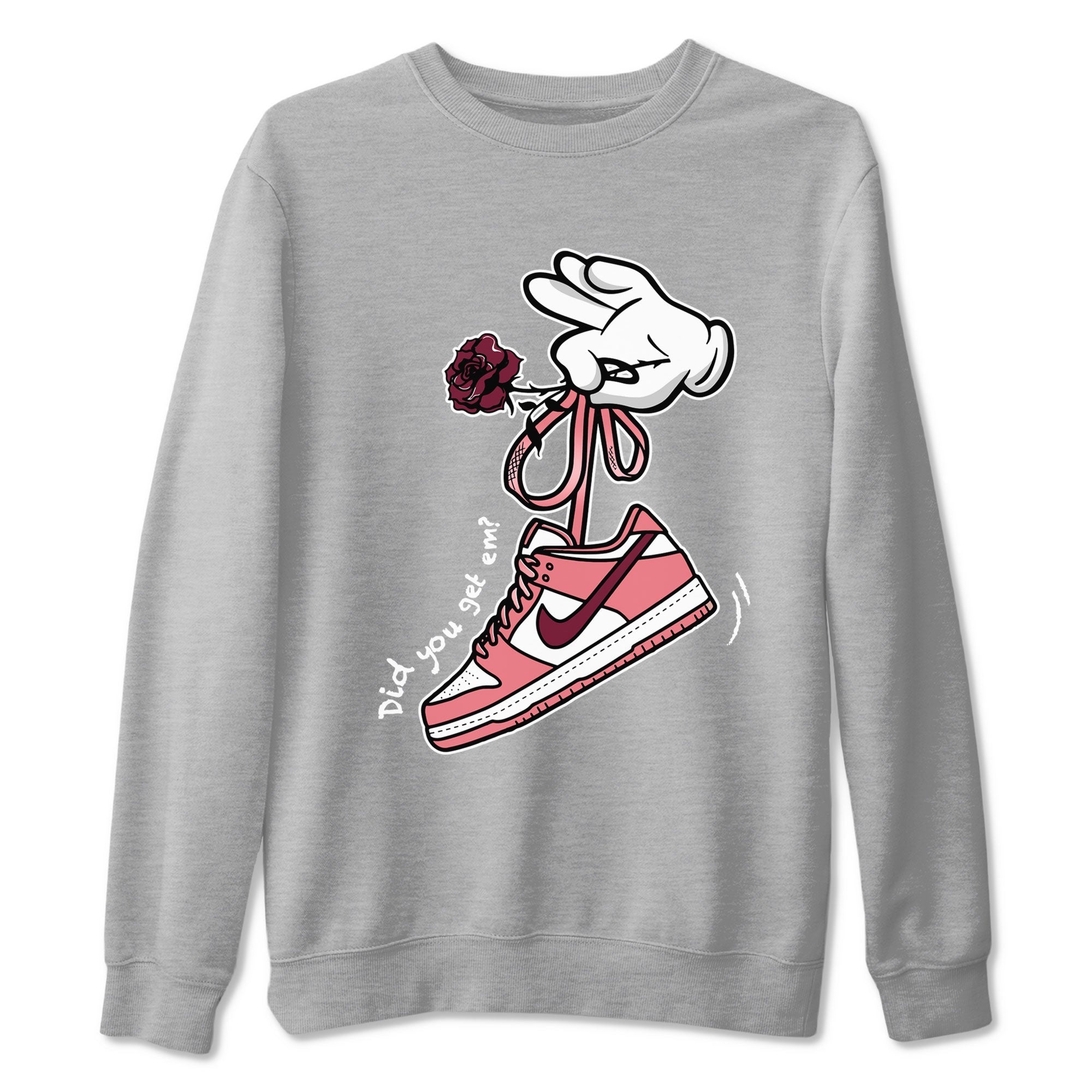 Cartoon Hands snkmatch Tees - Dunk Valentines Day 2024