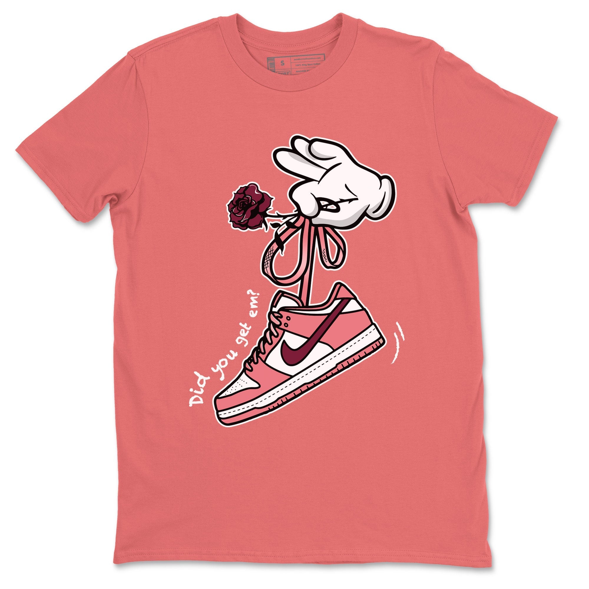 Cartoon Hands snkmatch Tees - Dunk Valentines Day 2024