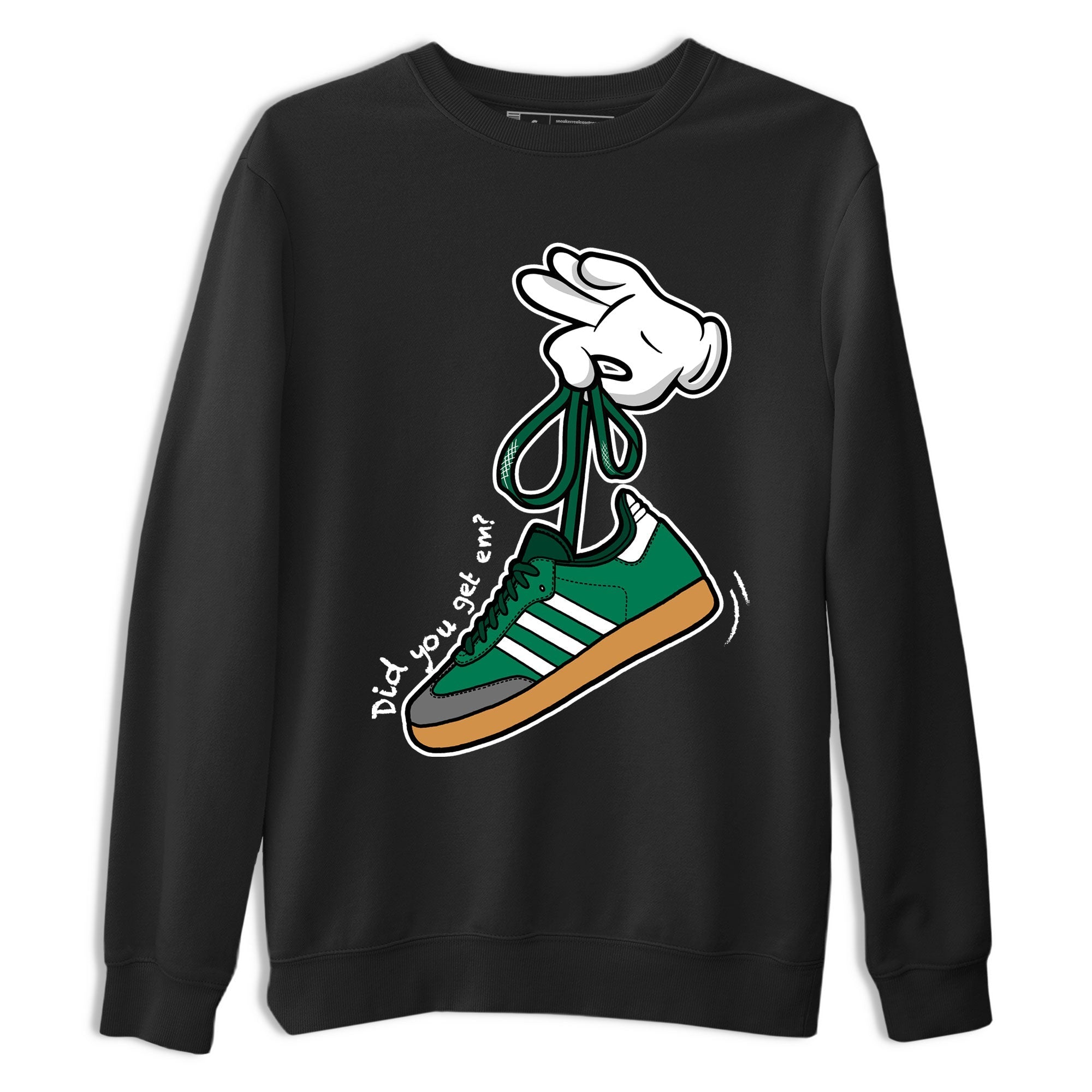 Cartoon Hands snkmatch Tee - Samba Collegiate Green Gum