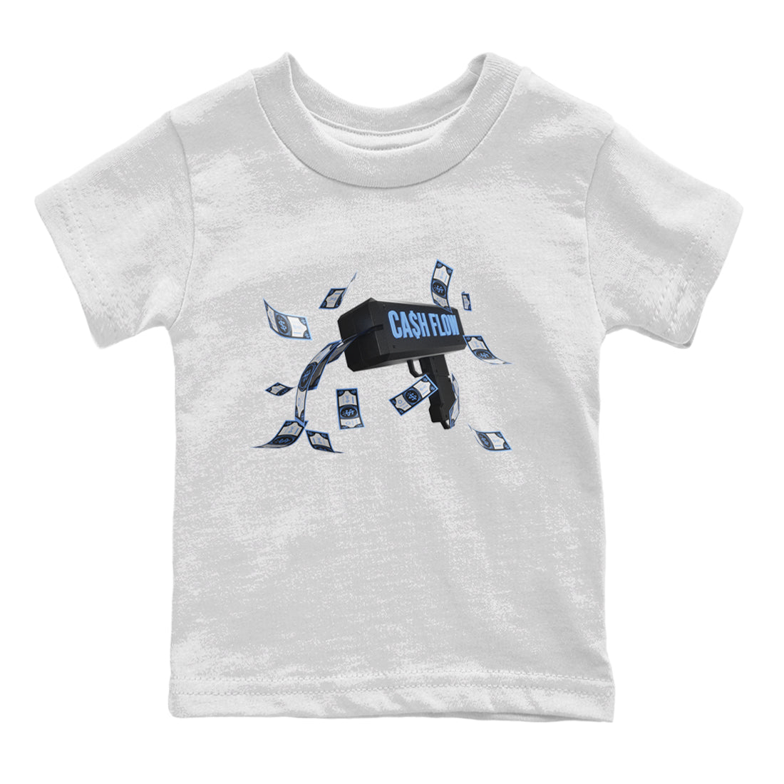 Cash Flow Kids Tops - Air Jordan 1 UNC Toe