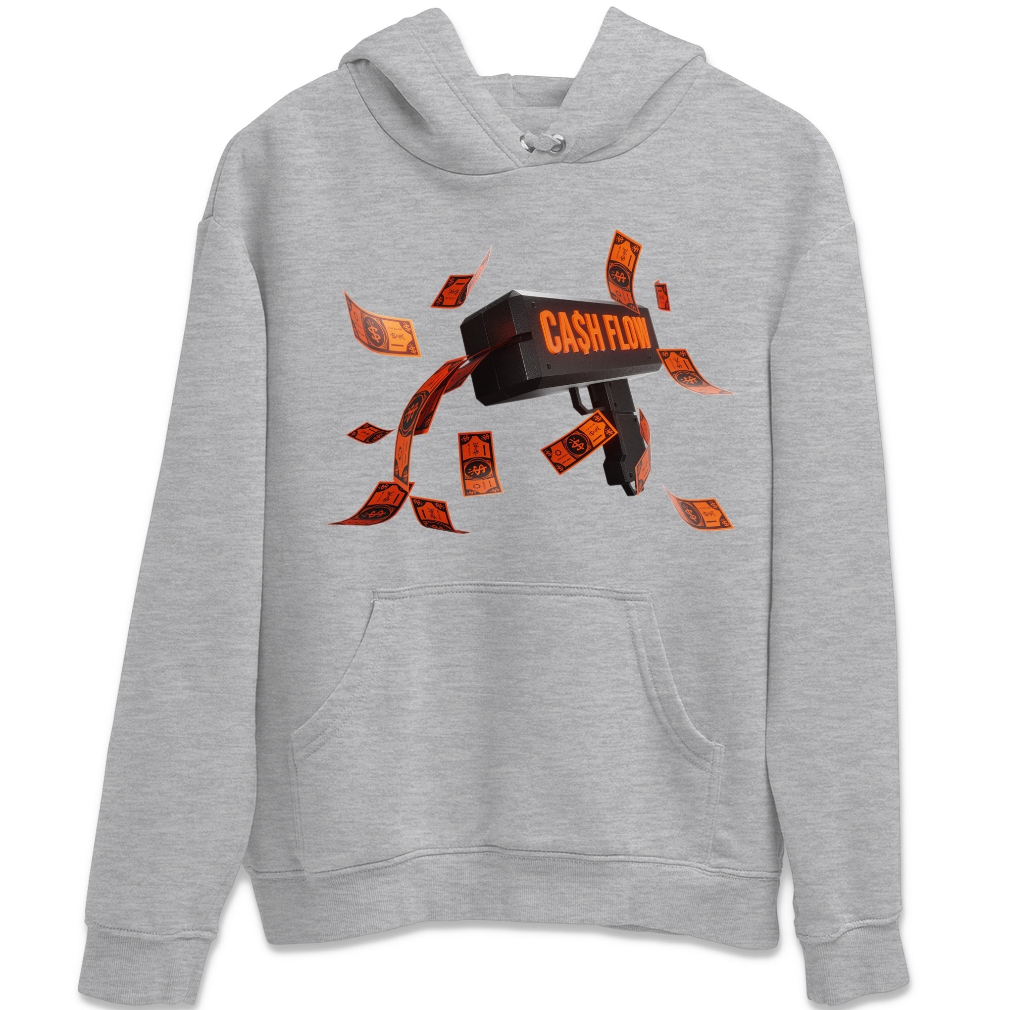 Cash Flow Unisex Tops - Air Jordan 12 Brilliant Orange