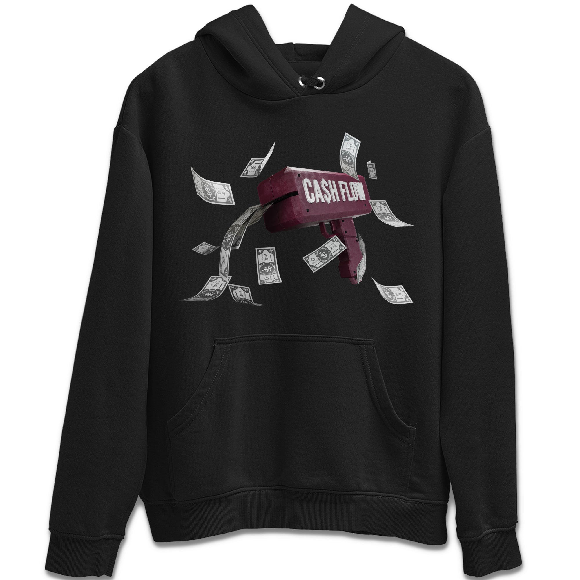 Cash Flow Unisex Tops - Air Jordan 5 Burgundy