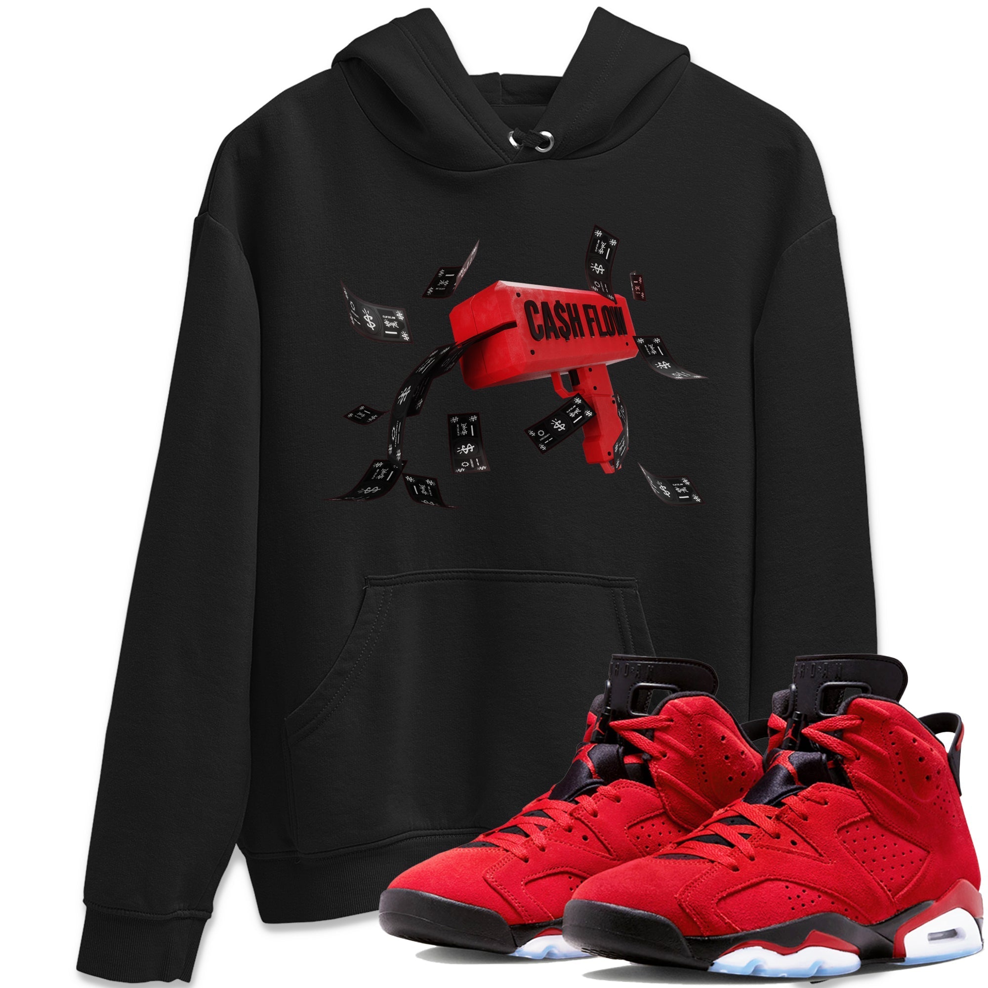 Cash Flow Unisex Tops - Air Jordan 6 Toro Bravo