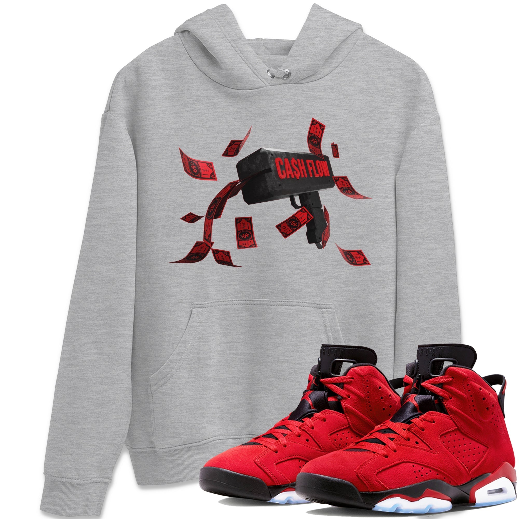Cash Flow Unisex Tops - Air Jordan 6 Toro Bravo
