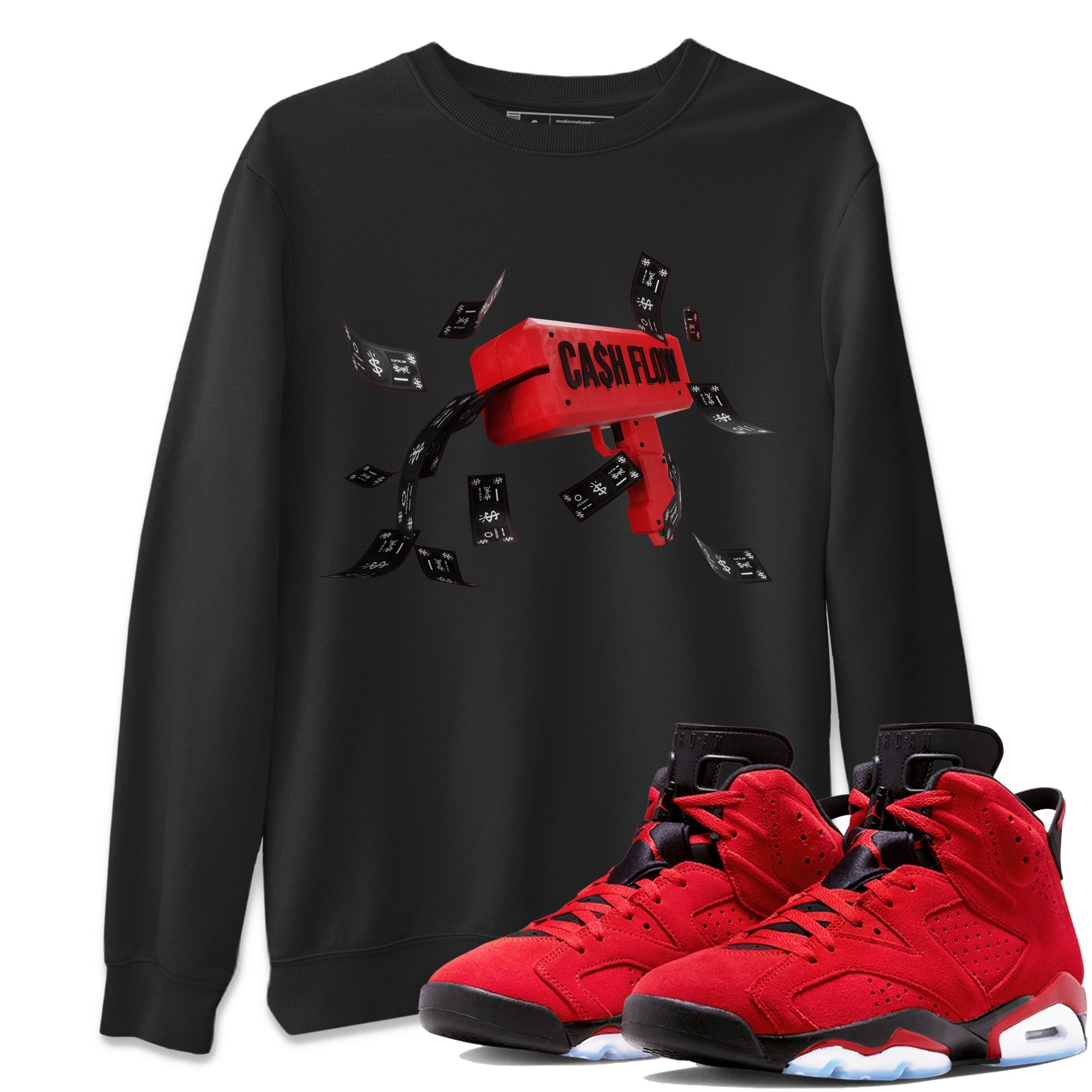 Cash Flow Unisex Tops - Air Jordan 6 Toro Bravo