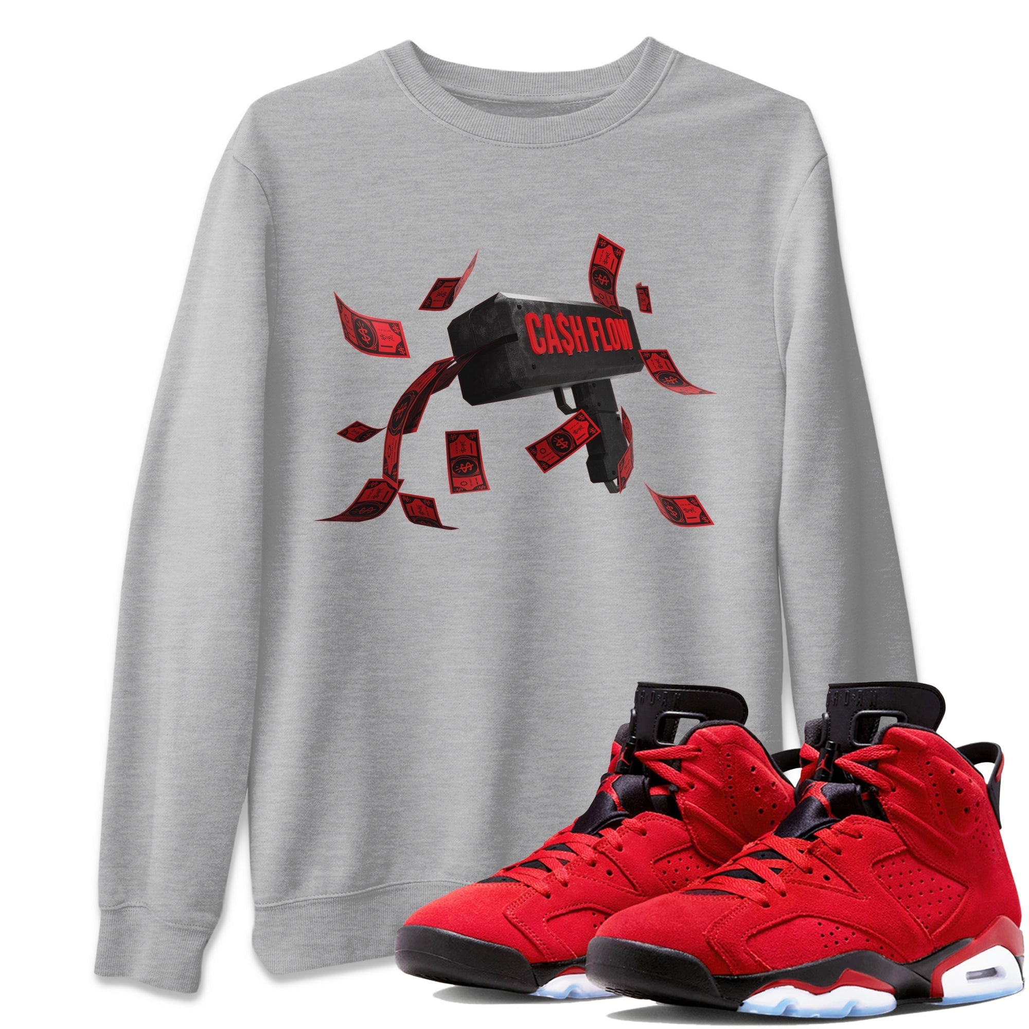 Cash Flow Unisex Tops - Air Jordan 6 Toro Bravo