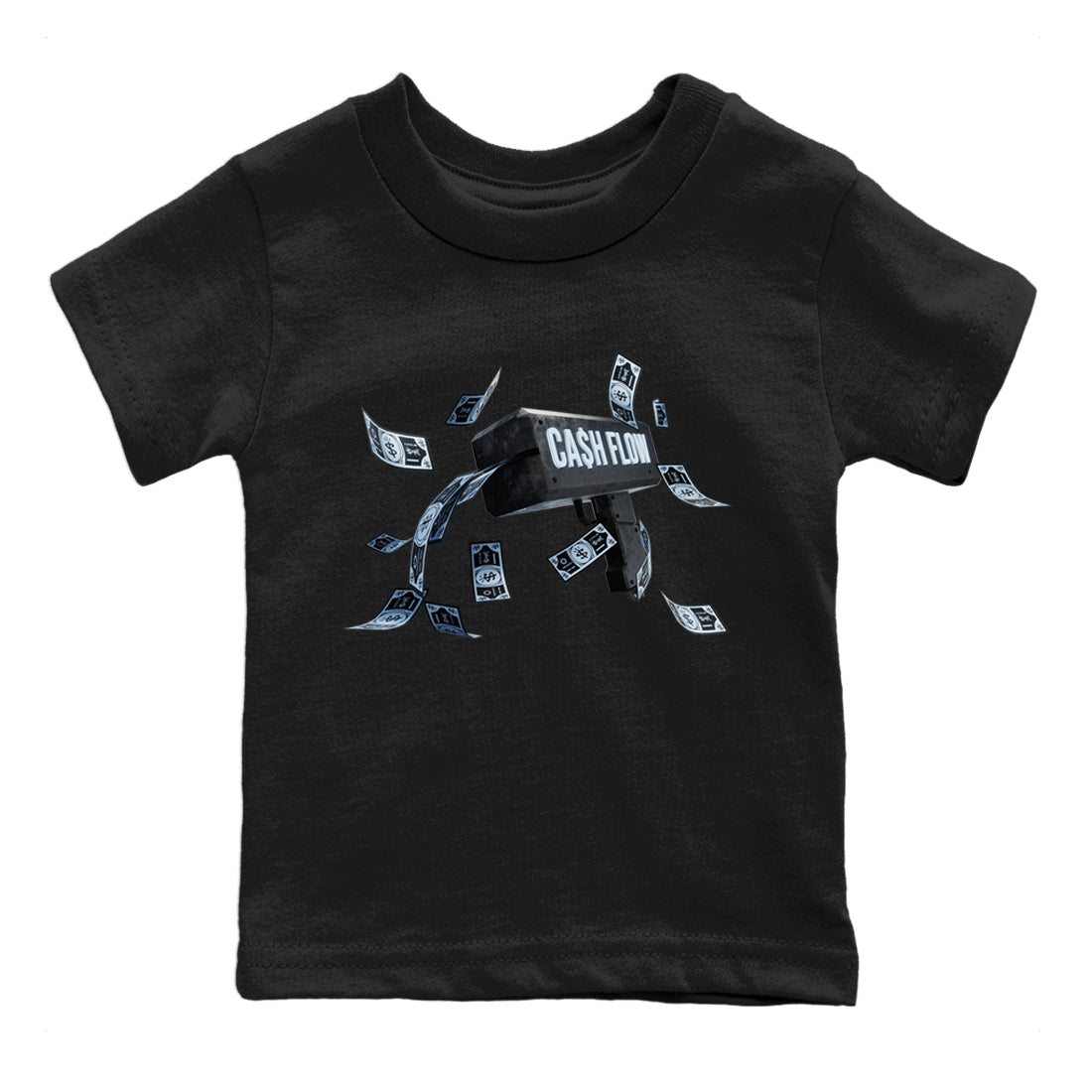 Cash Flow Kids Tops - Air Jordan 7 Chambray