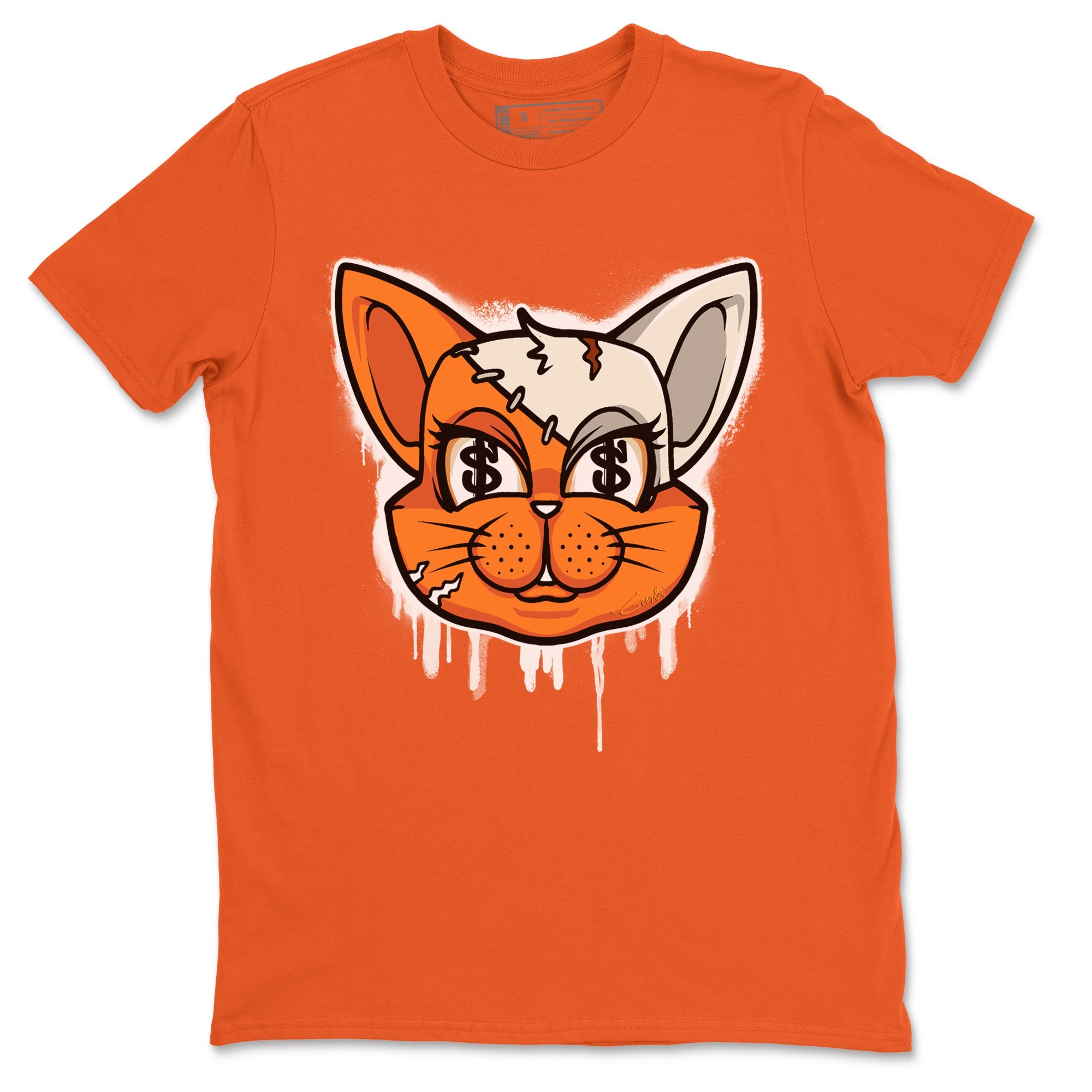 Cat Face Unisex Tops - Air Jordan 1 Starfish